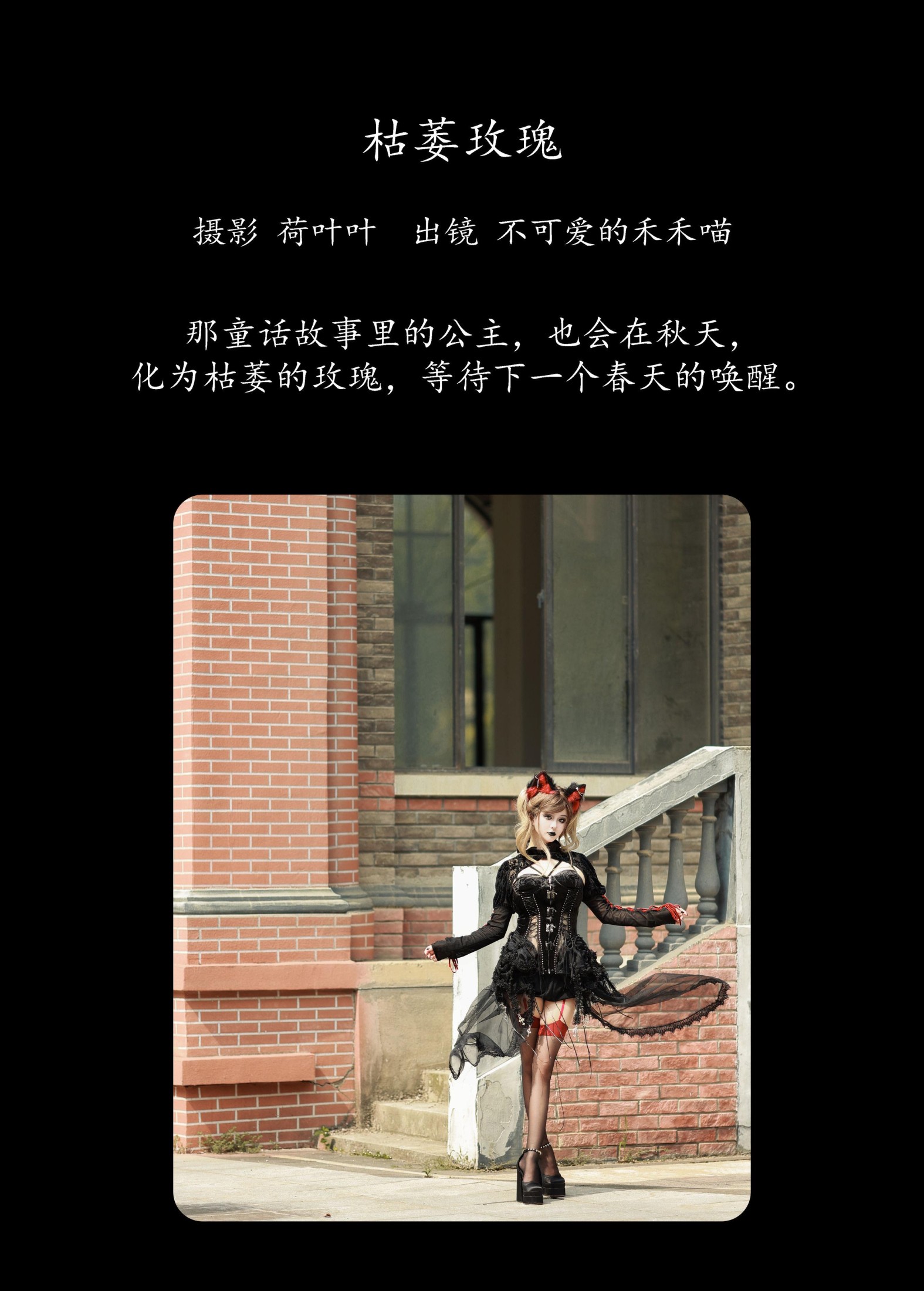 不可爱的禾禾喵 – 《枯萎玫瑰》[28P]