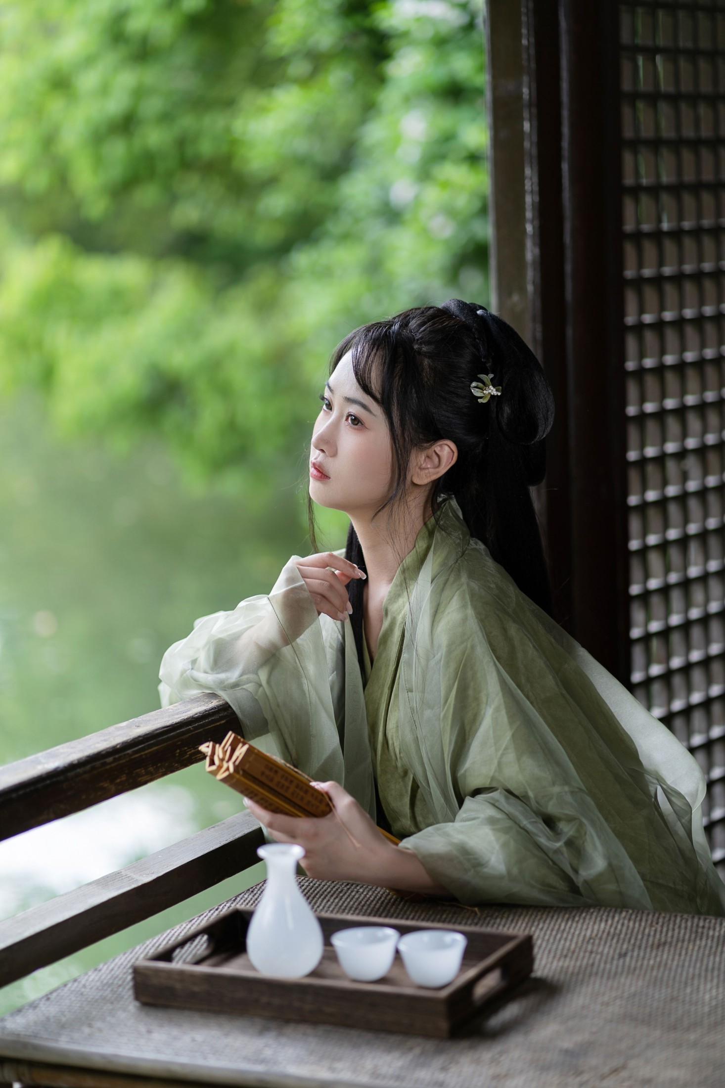 湫一只岁岁 – 《青衫烟雨客》[28P]