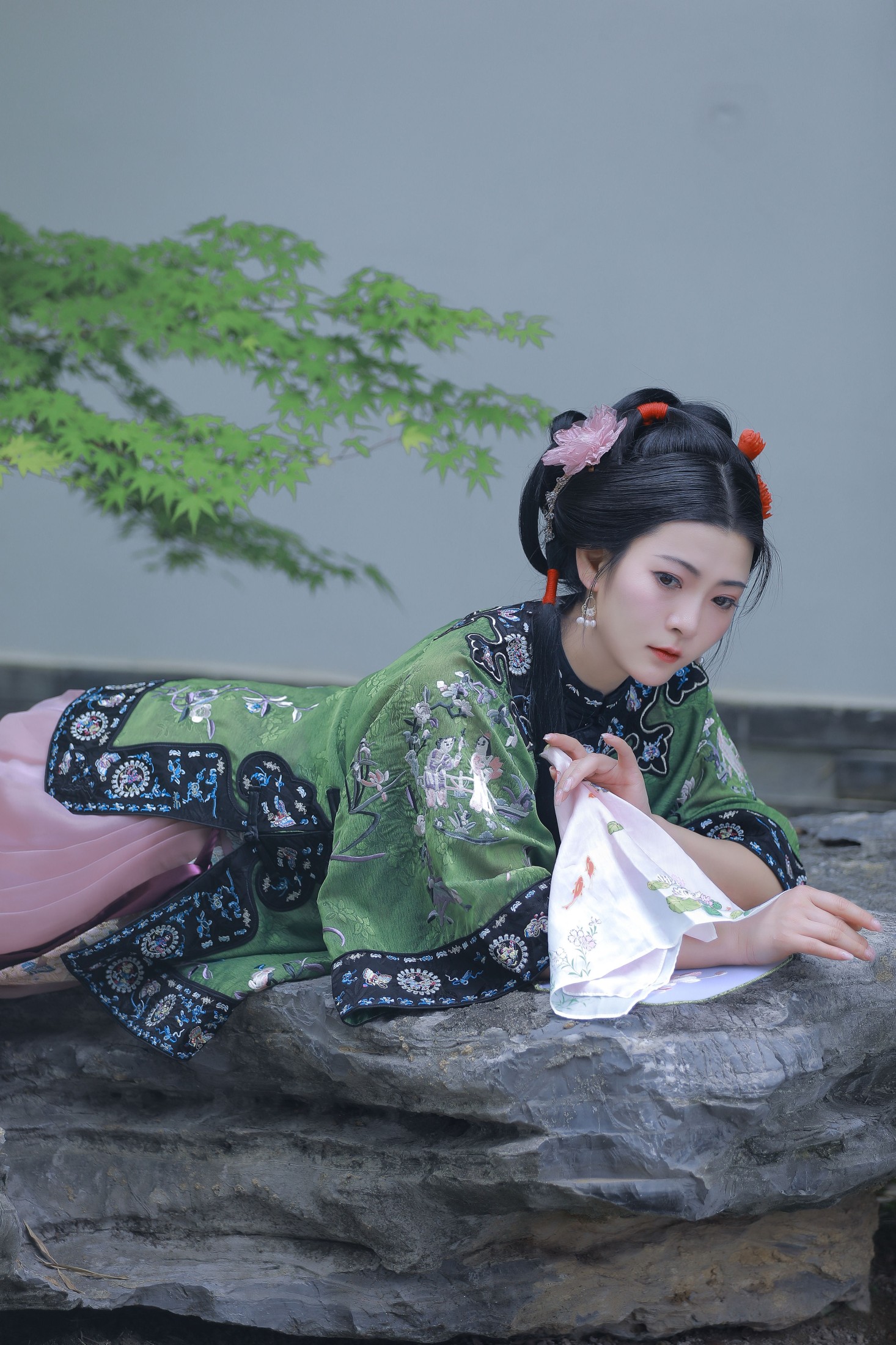 猫子子 – 《绿意浓》[22P]