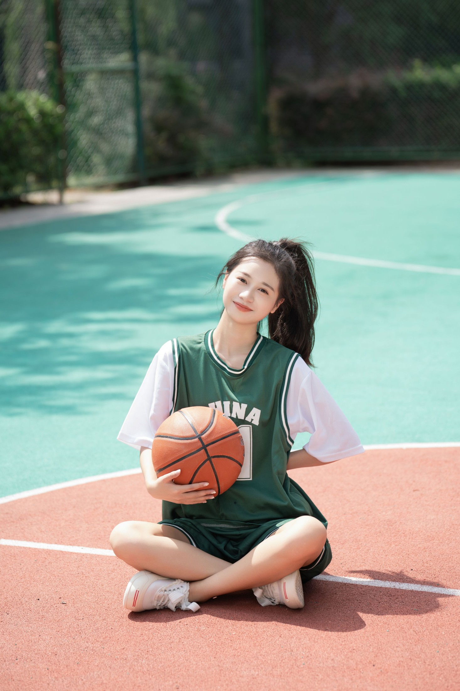 橙子舒 – 《放学一起打球啊》[24P]