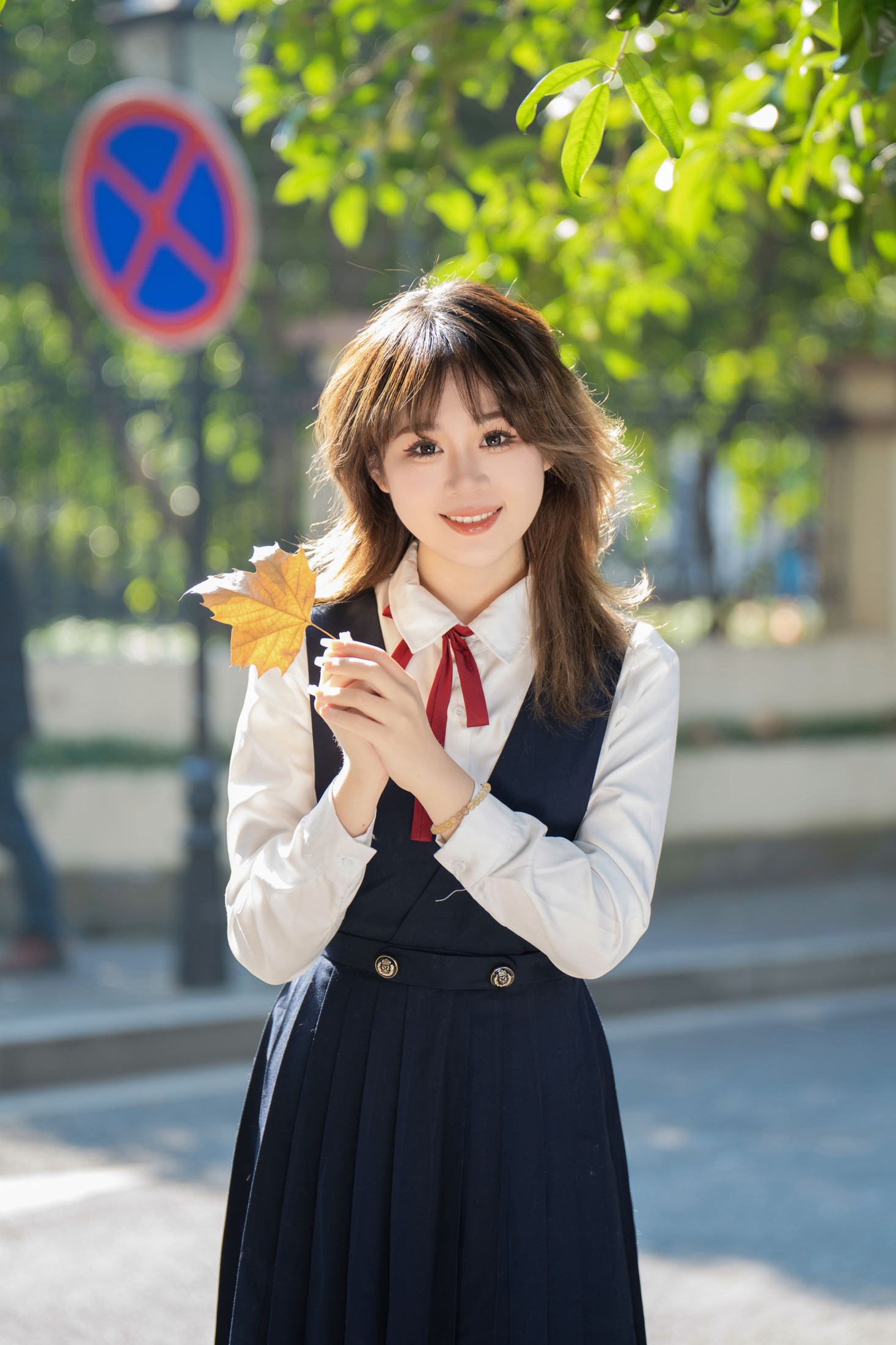 泡芙小方 – 《jk甜妹》[24P]