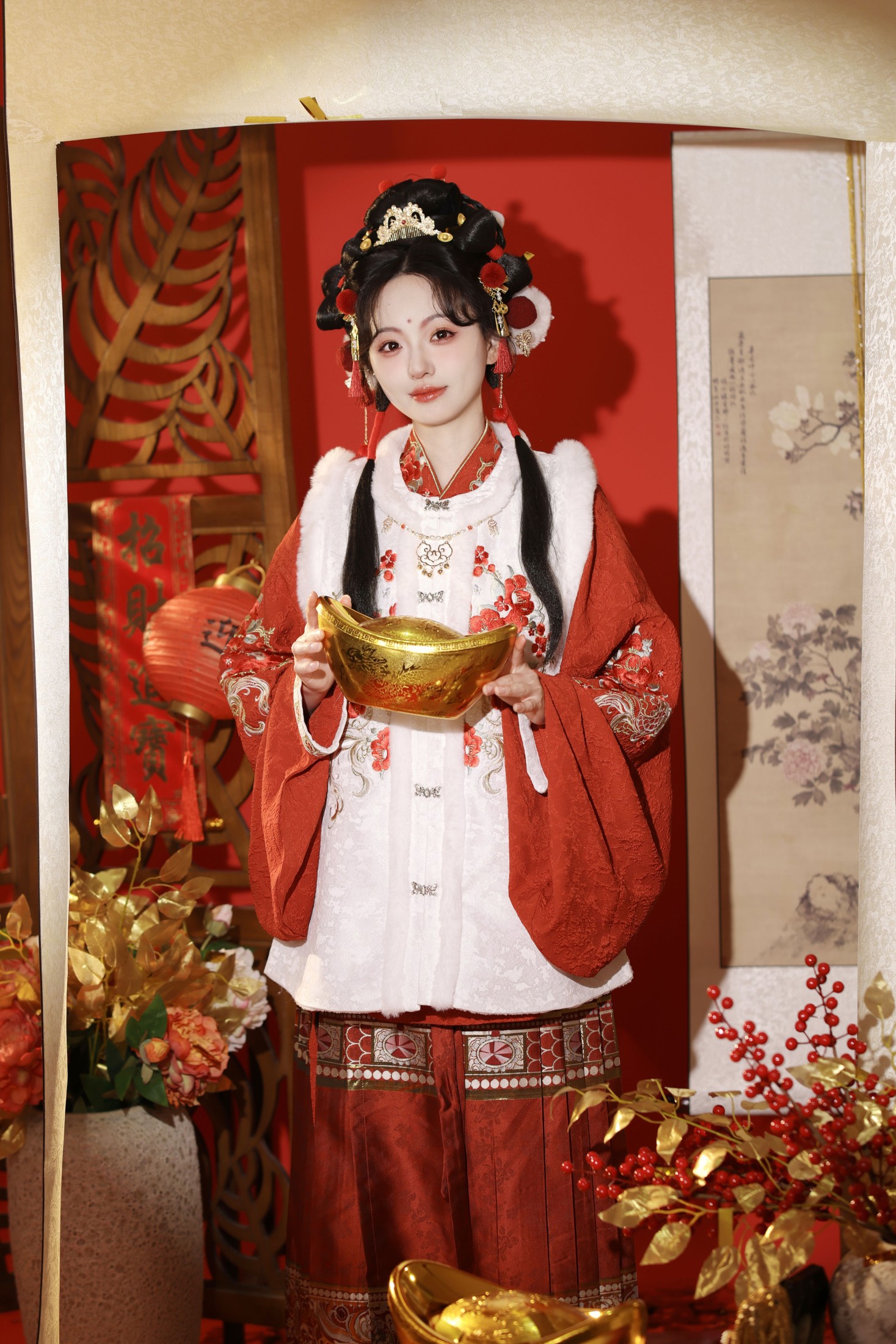 小羊爱干饭 – 《鞭炮声声辞旧岁》[23P]