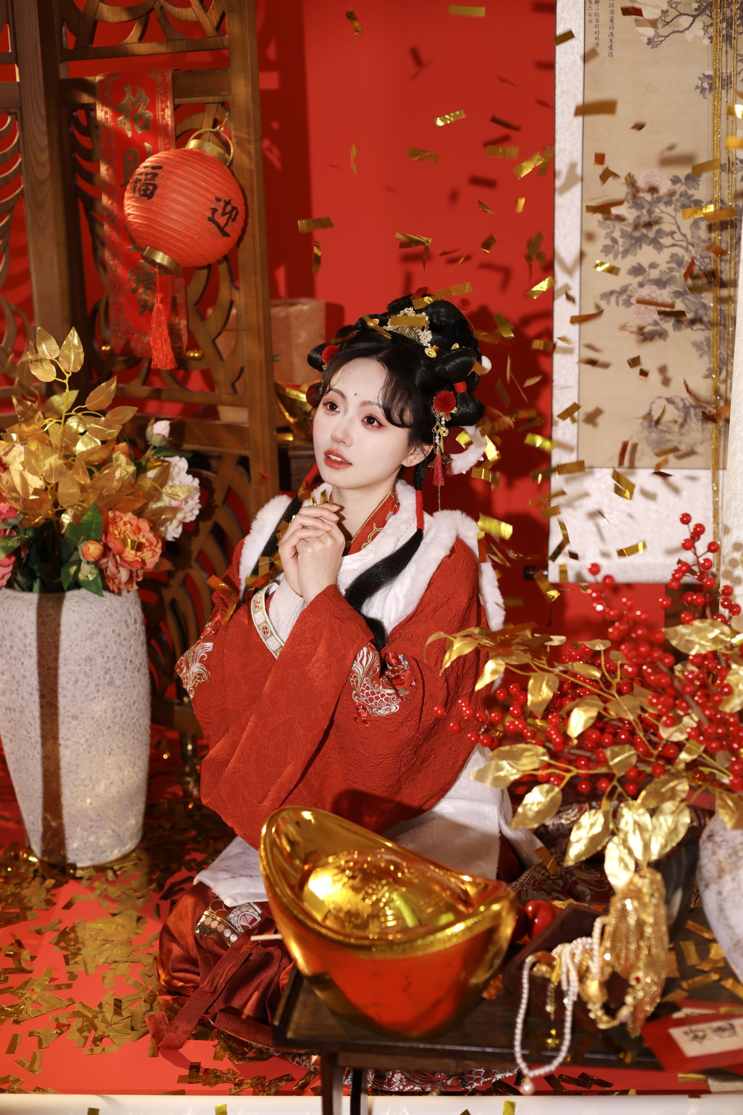 小羊爱干饭 – 《鞭炮声声辞旧岁》[23P]