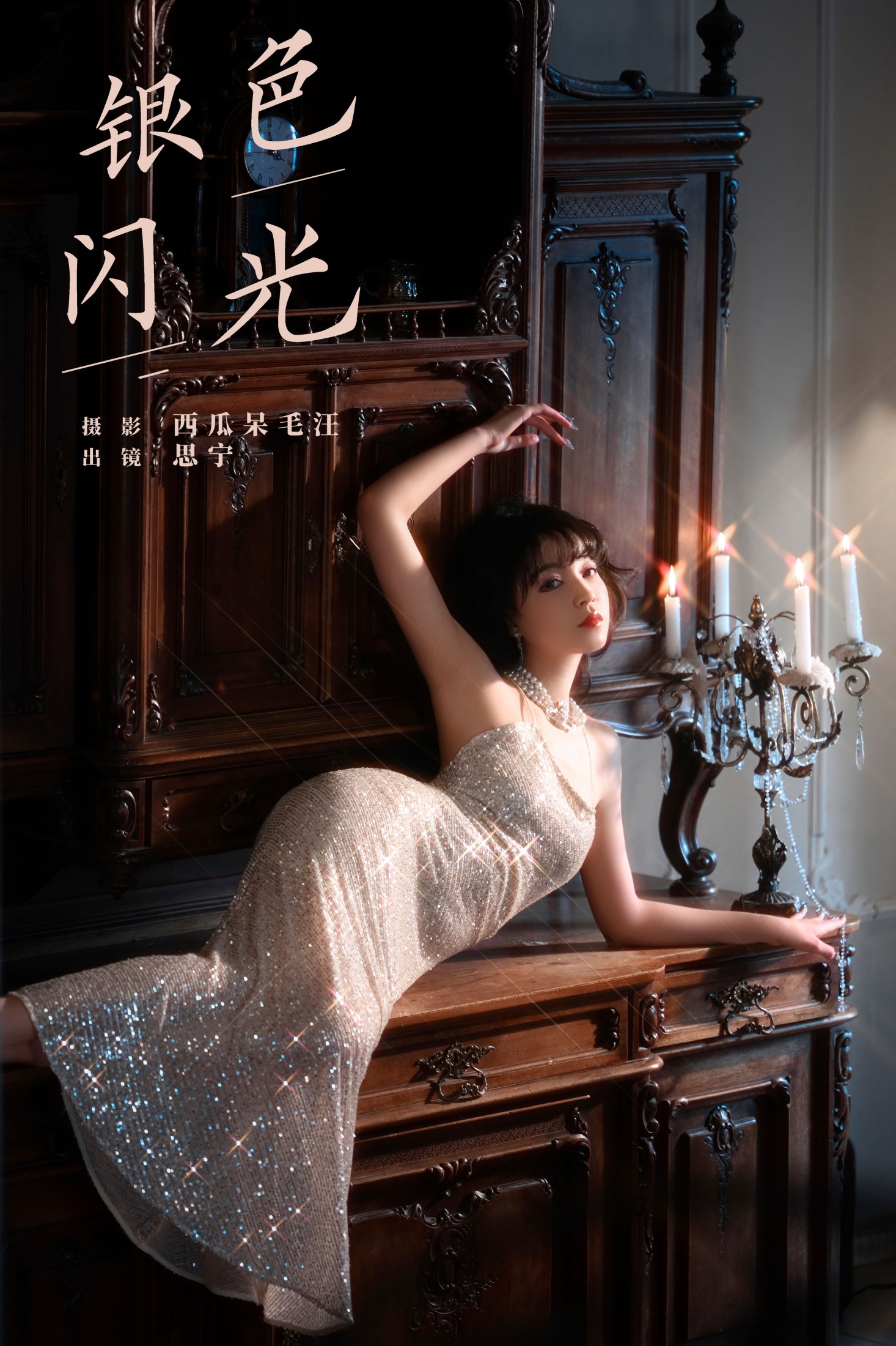 Disexi思宁 – 《银色闪光》[33P]