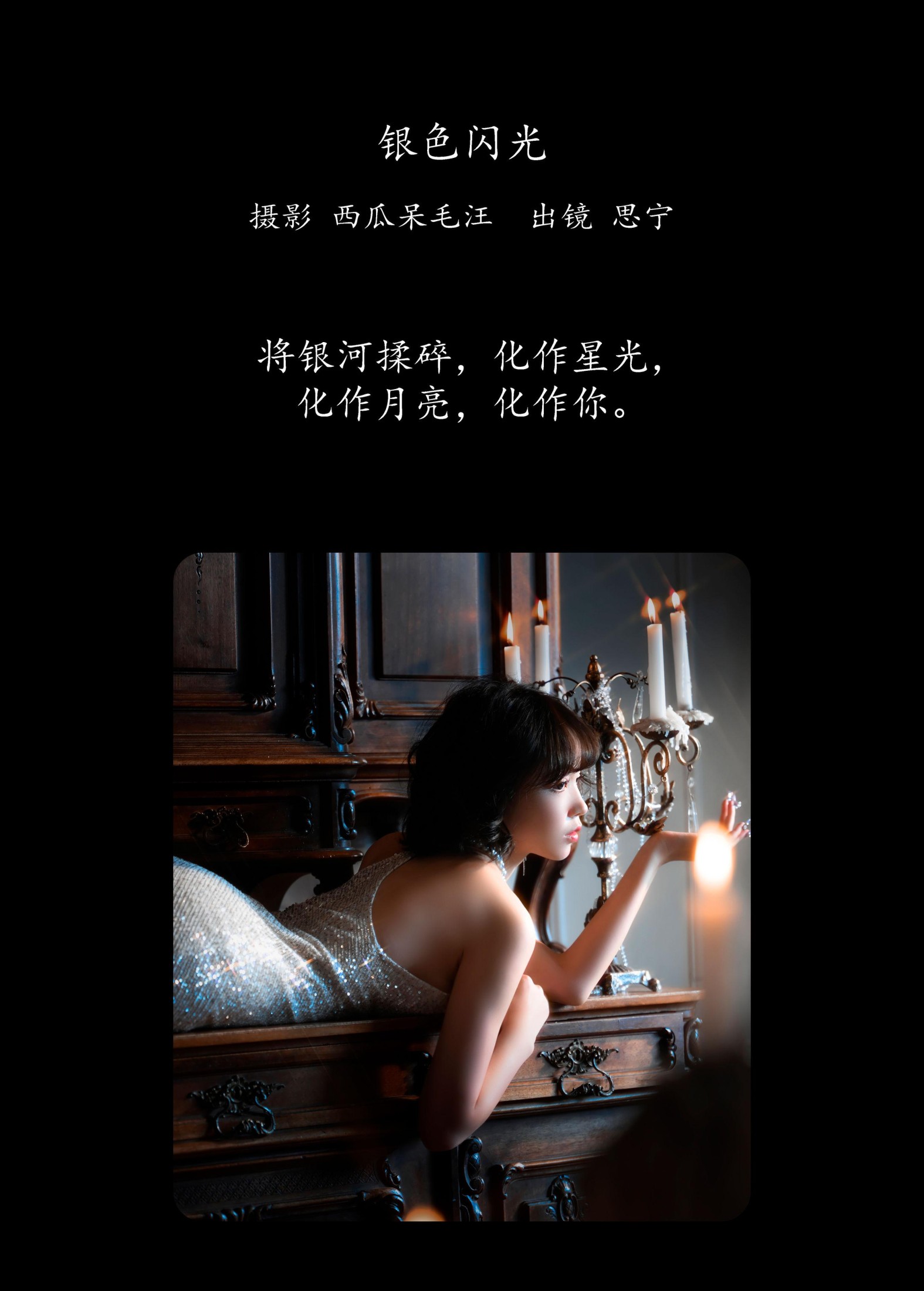 Disexi思宁 – 《银色闪光》[33P]