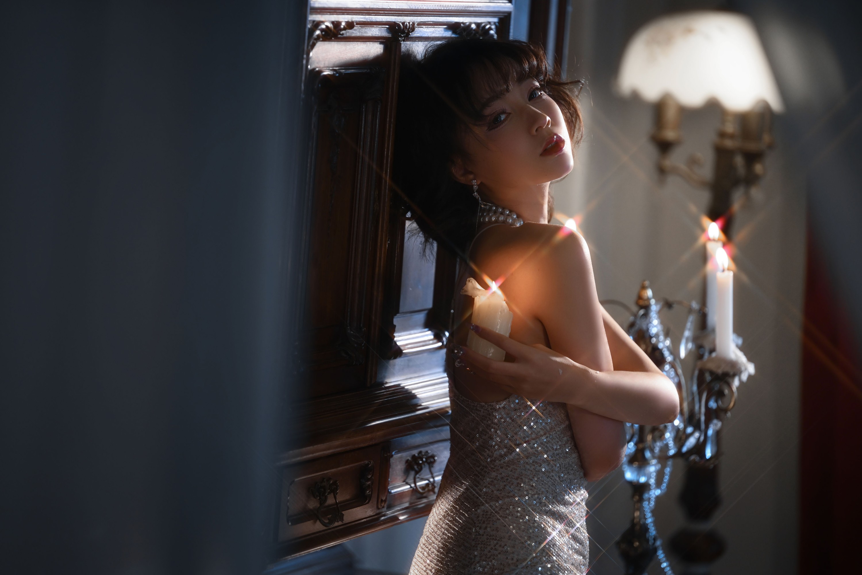 Disexi思宁 – 《银色闪光》[33P]