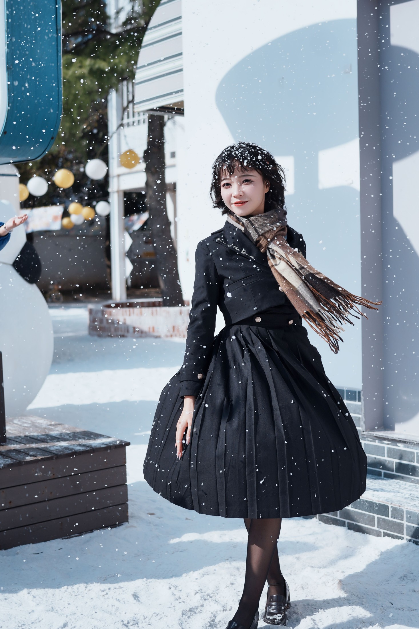 Disexi思宁 – 《冬日学院风》[30P]