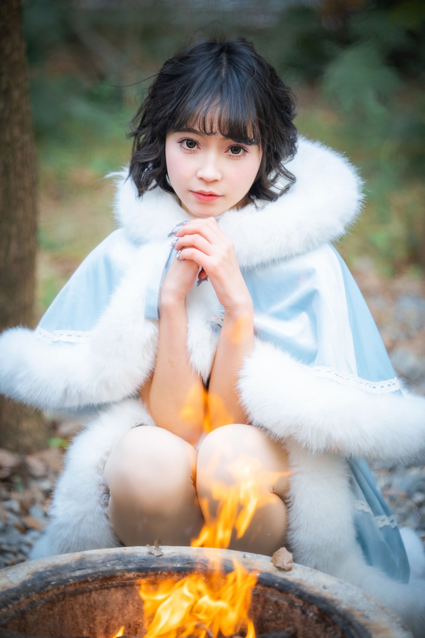 Disexi思宁 – 《淡蓝色的圣诞》[20P]