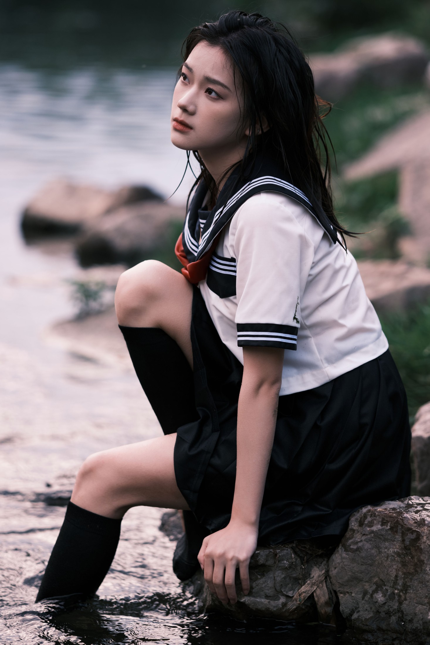 To小北 – 《水中jk》[25P]