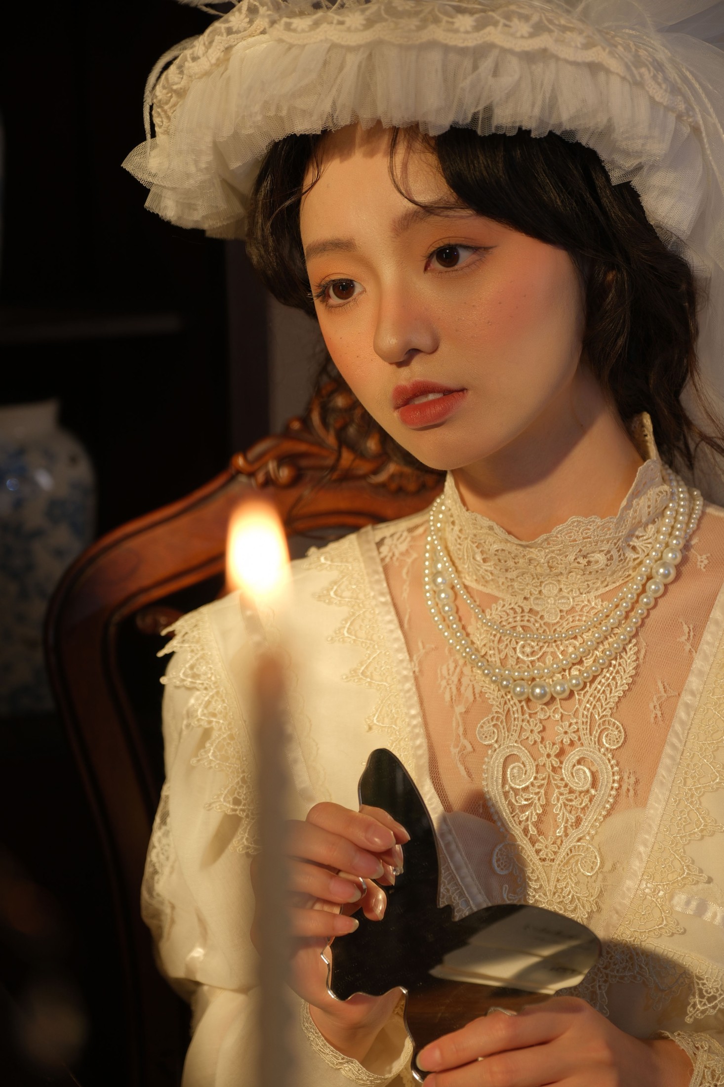 小羊爱干饭 – 《美人》[22P]