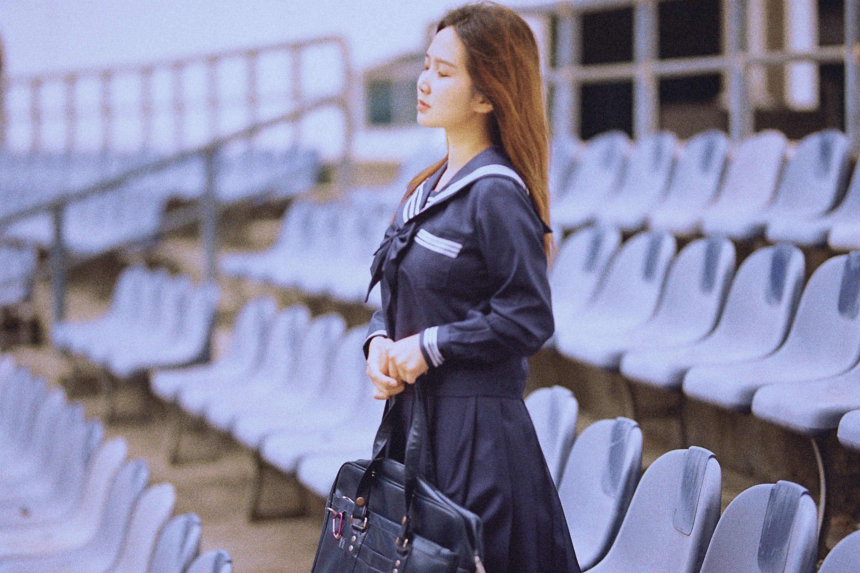 林琳琳 – 《运动场的Jk少女》[18P] 插图1
