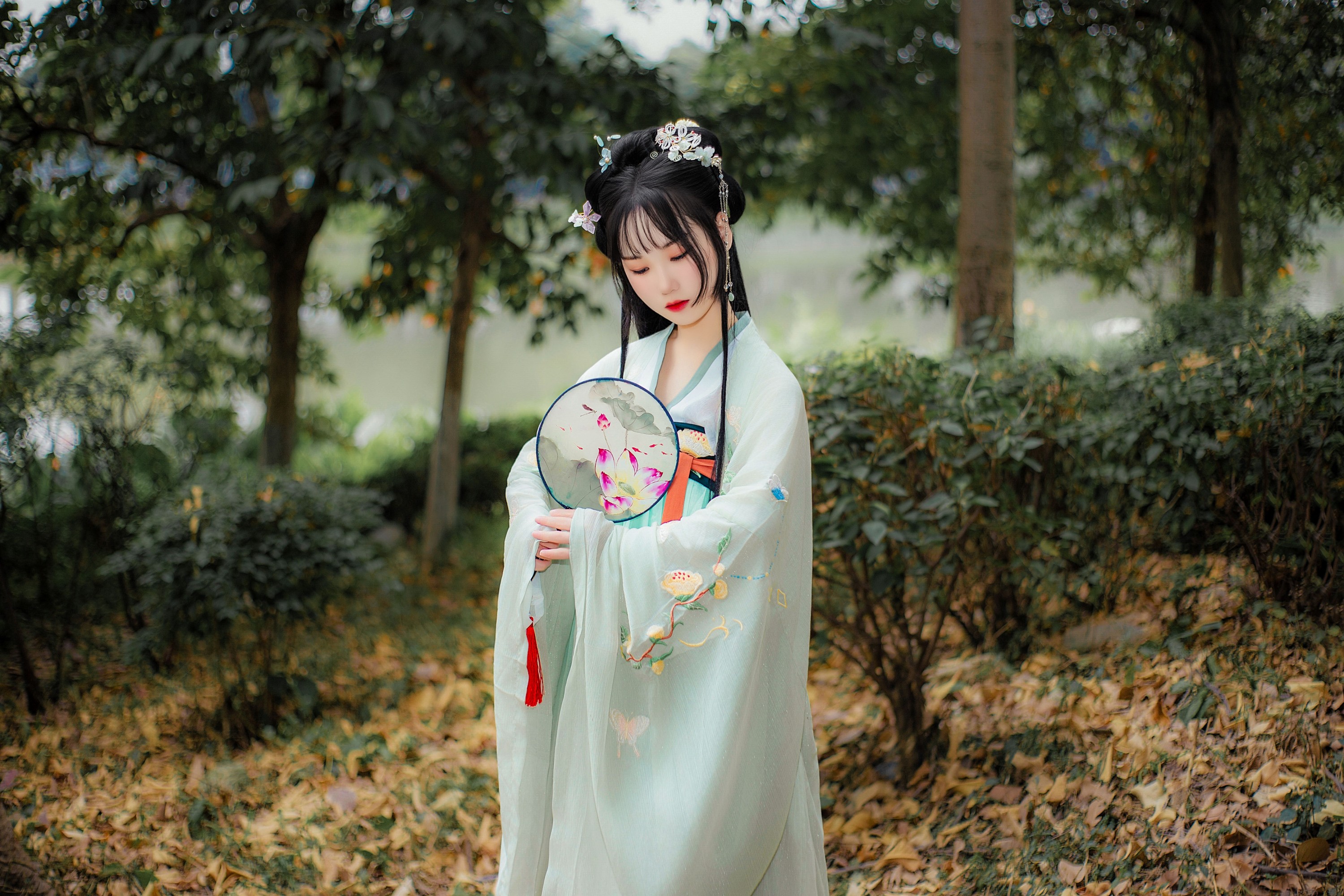 野樱 – 《晓青衫》[15P] 插图1