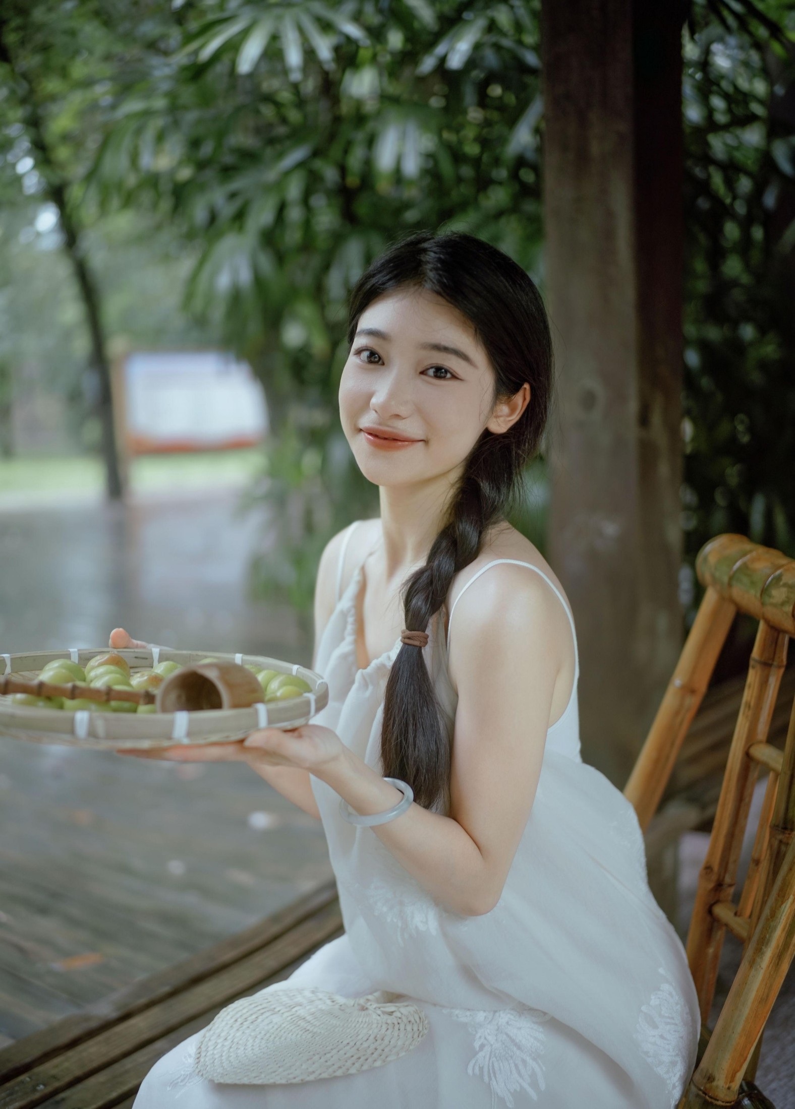 小美 – 《雨落林间，少女的青李时光》[41P] 插图1