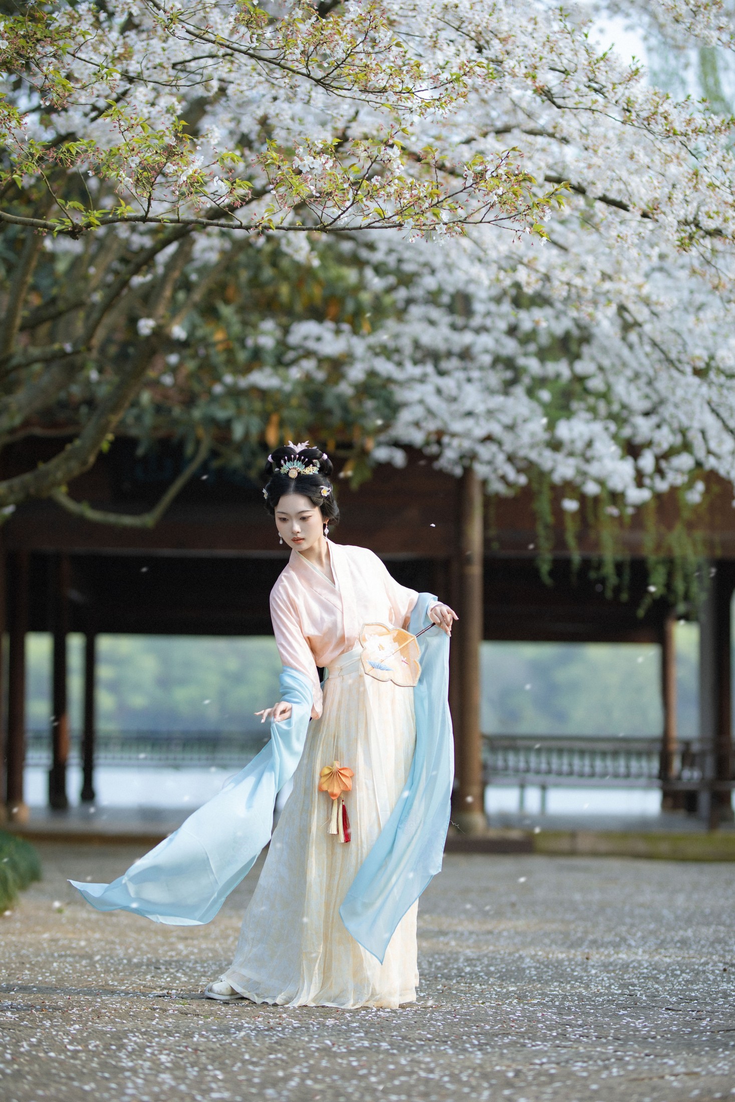 汀贰 – 《樱花汉服》[13P] 插图1