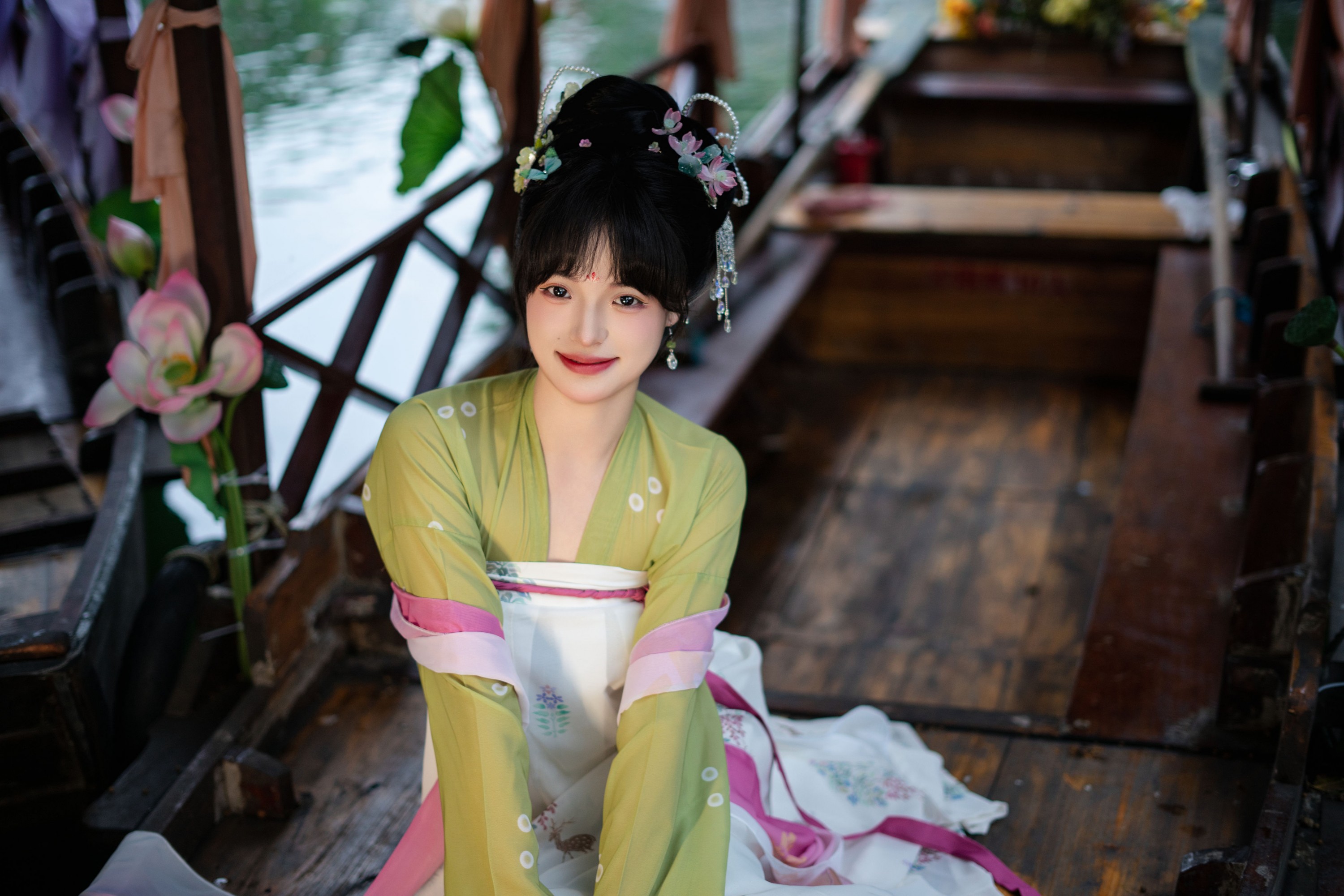 嘉琪 – 《荷花小仙女》[17P] 插图1