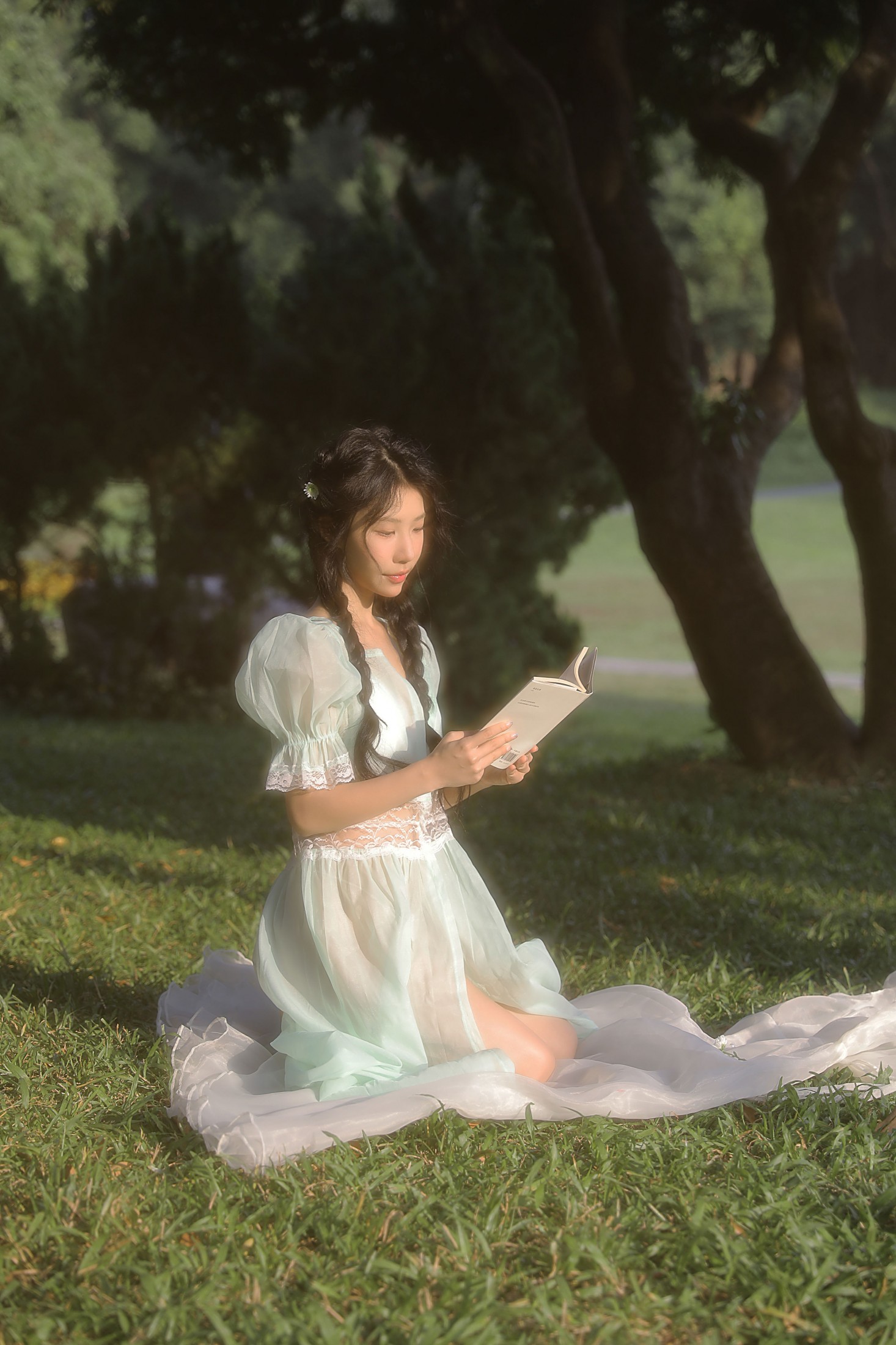 Wendy园子模特 – 《绿野》[9P] 插图1