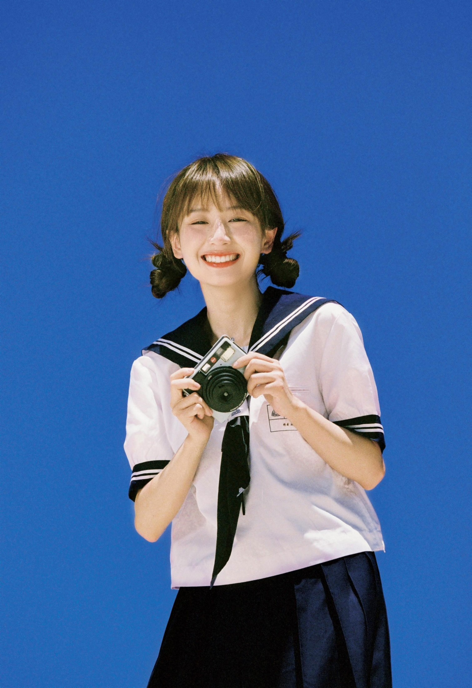 顾林x – 《蓝天制服少女》[15P] 插图4