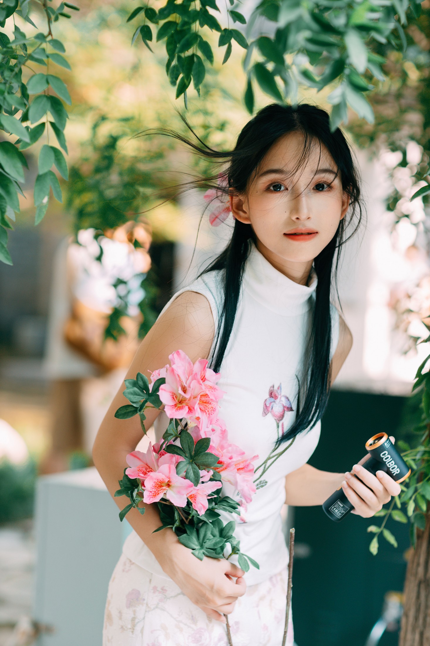 林淼鑫 – 《杜鹃粉紫映白衫》[40P] 插图5