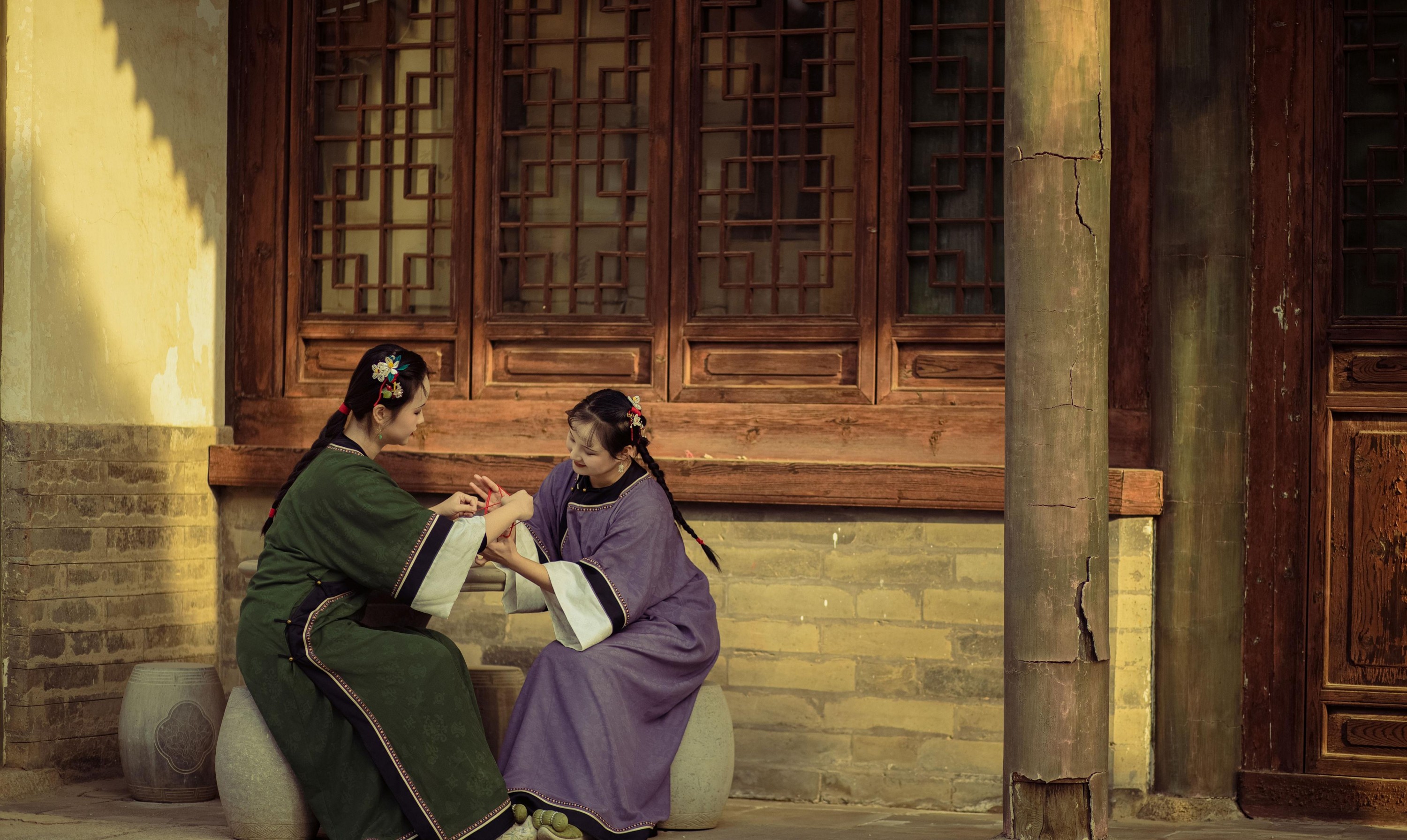 刘七七 紫千 – 《宫女谈往录》[18P]