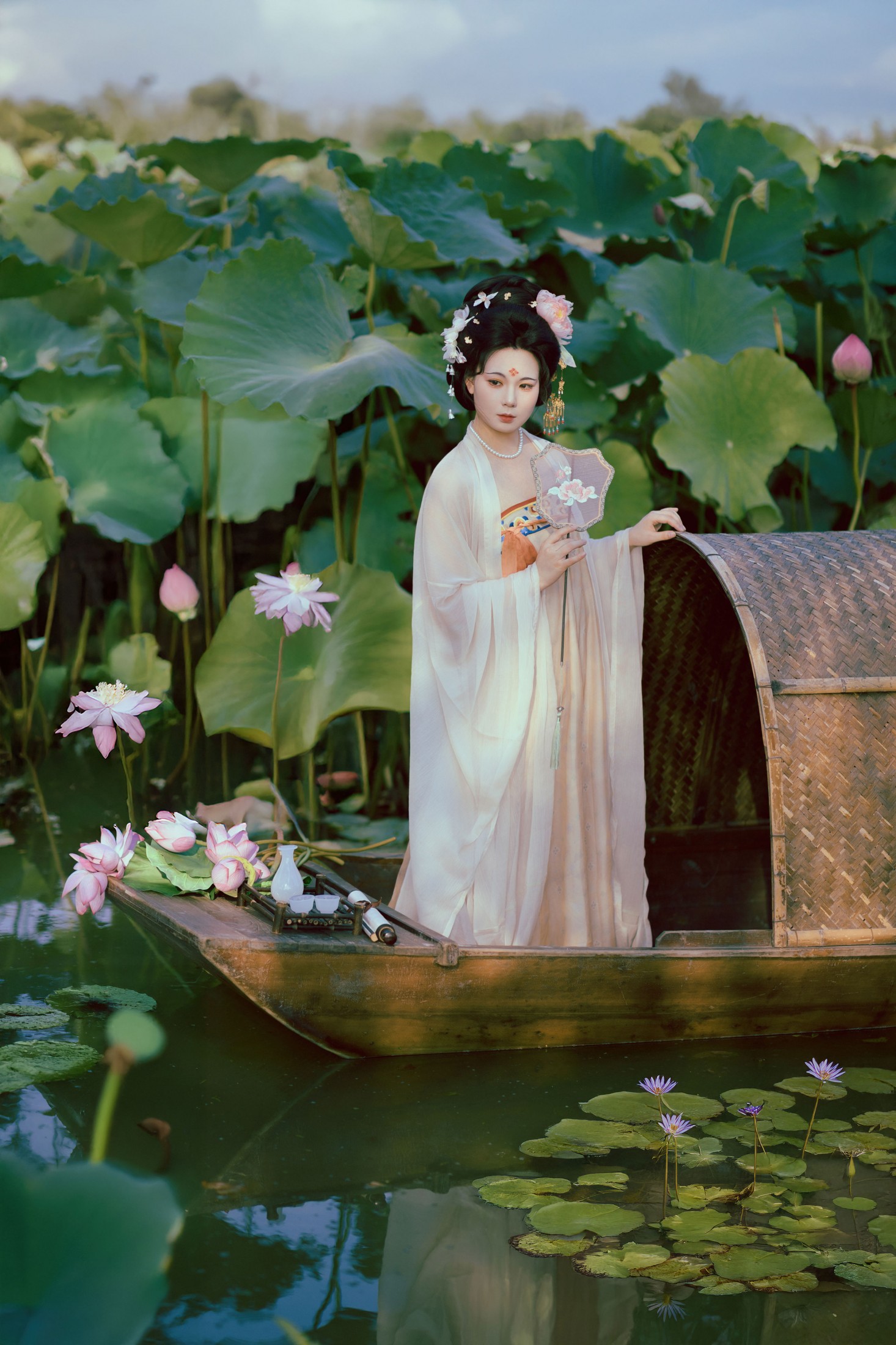 木叶宇智波菠菜 – 《雨歇荷塘》[18P]