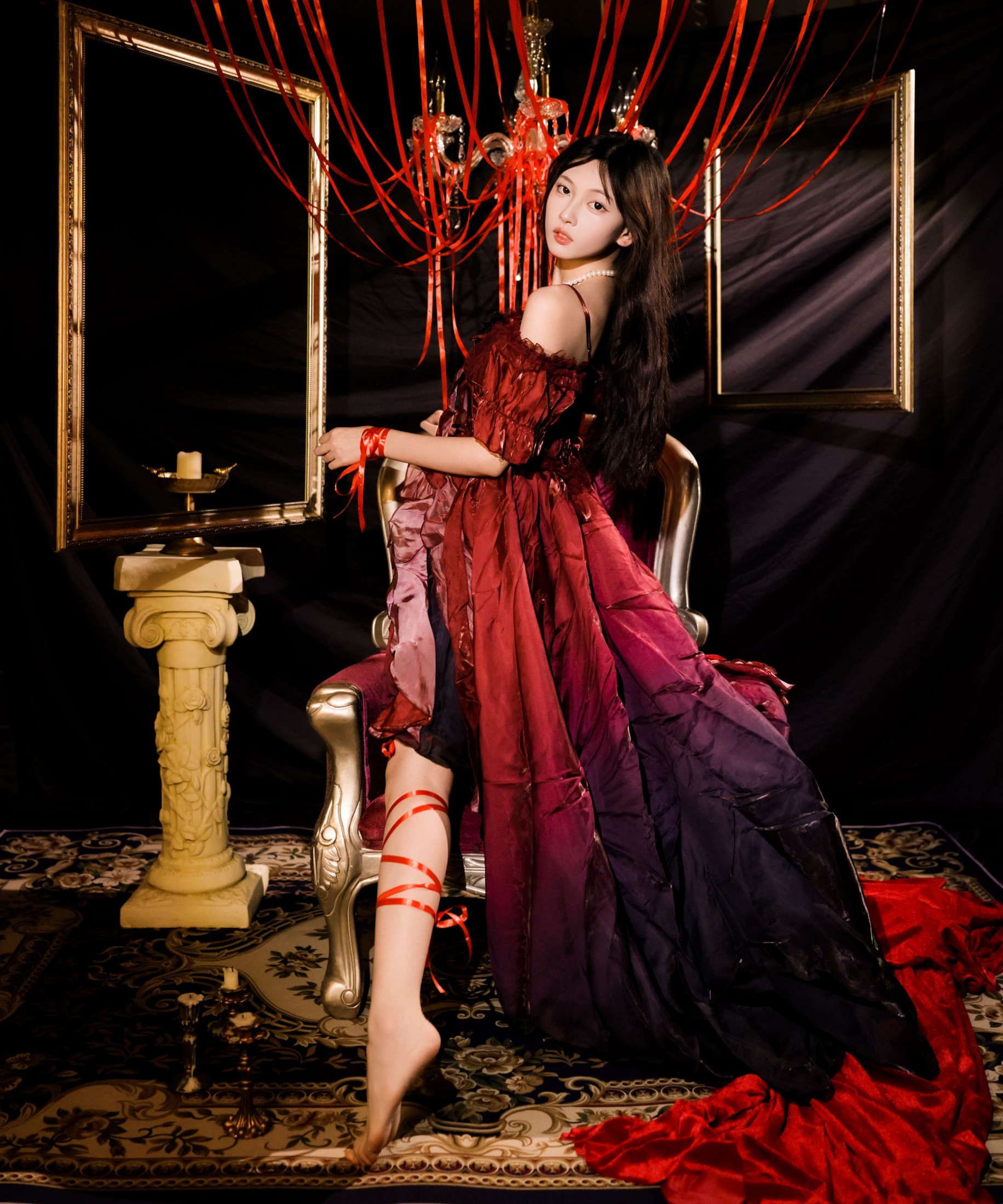 盖盖 – 《油画少女》[24P]