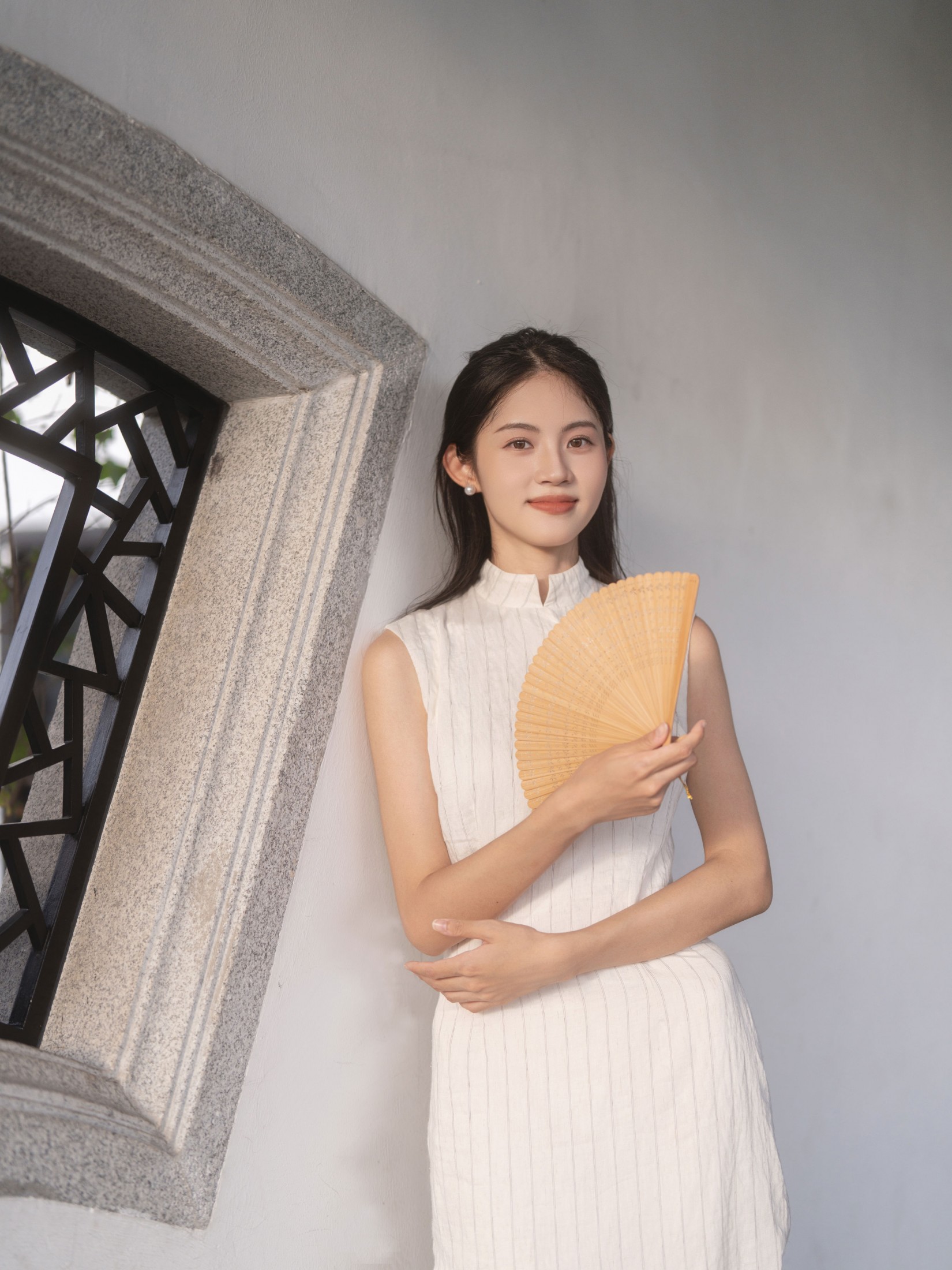 小橙 – 《来自东方大地的美｜复古新中式旗袍》[12P] 插图3