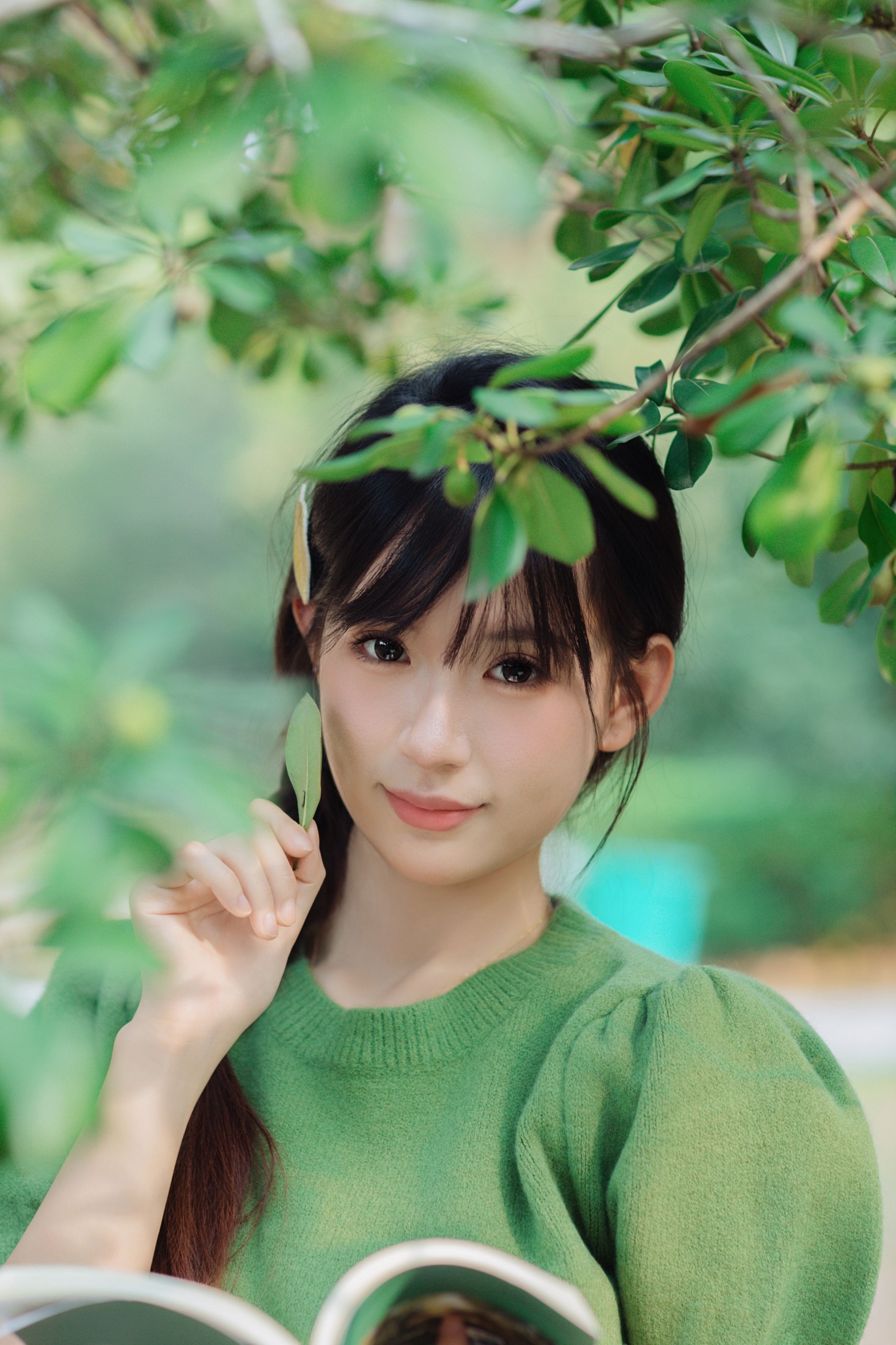 苗苗 – 《林间绿意》[25P]