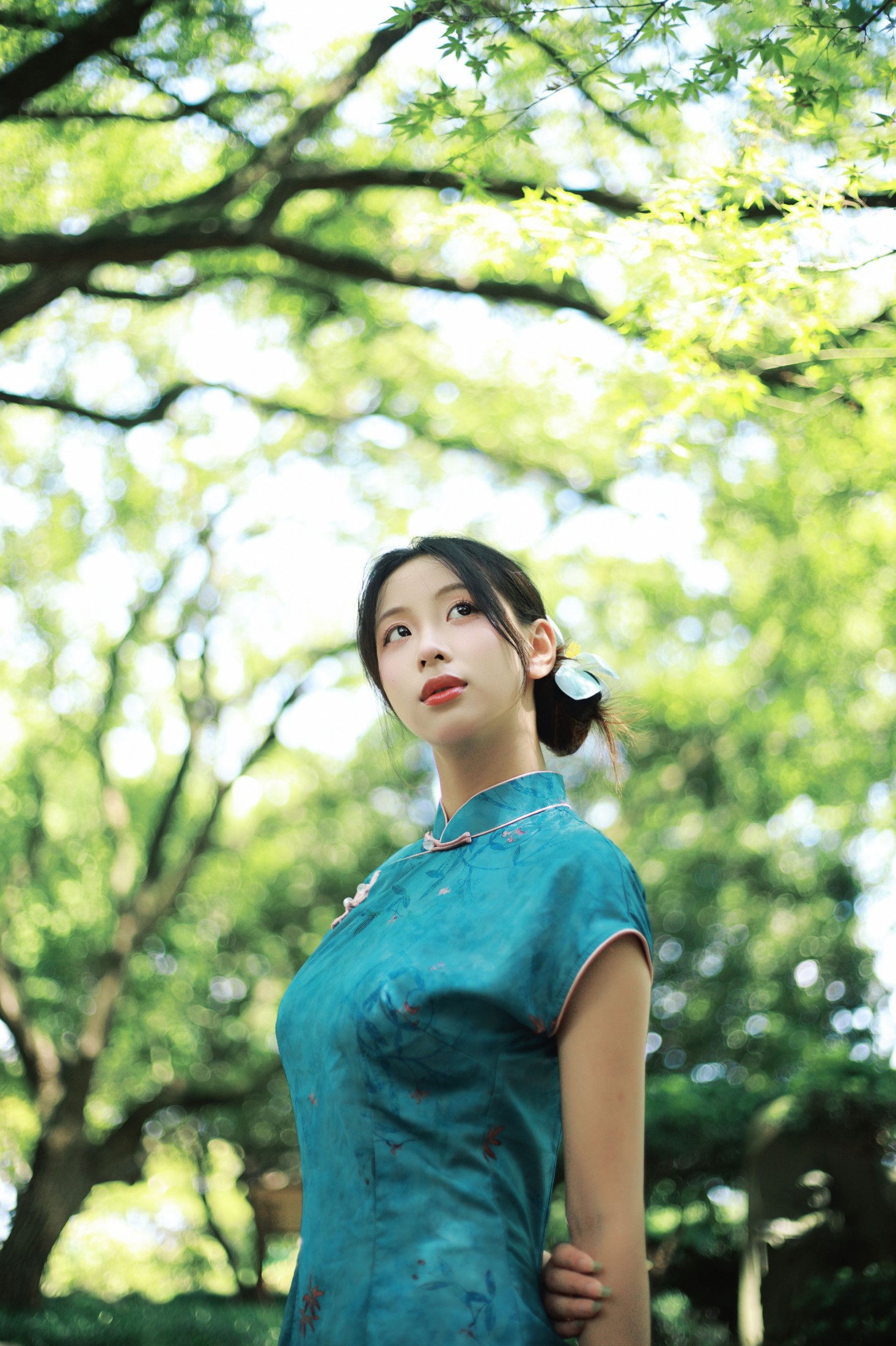 小u – 《六和塔下的旗袍绿色》[39P]