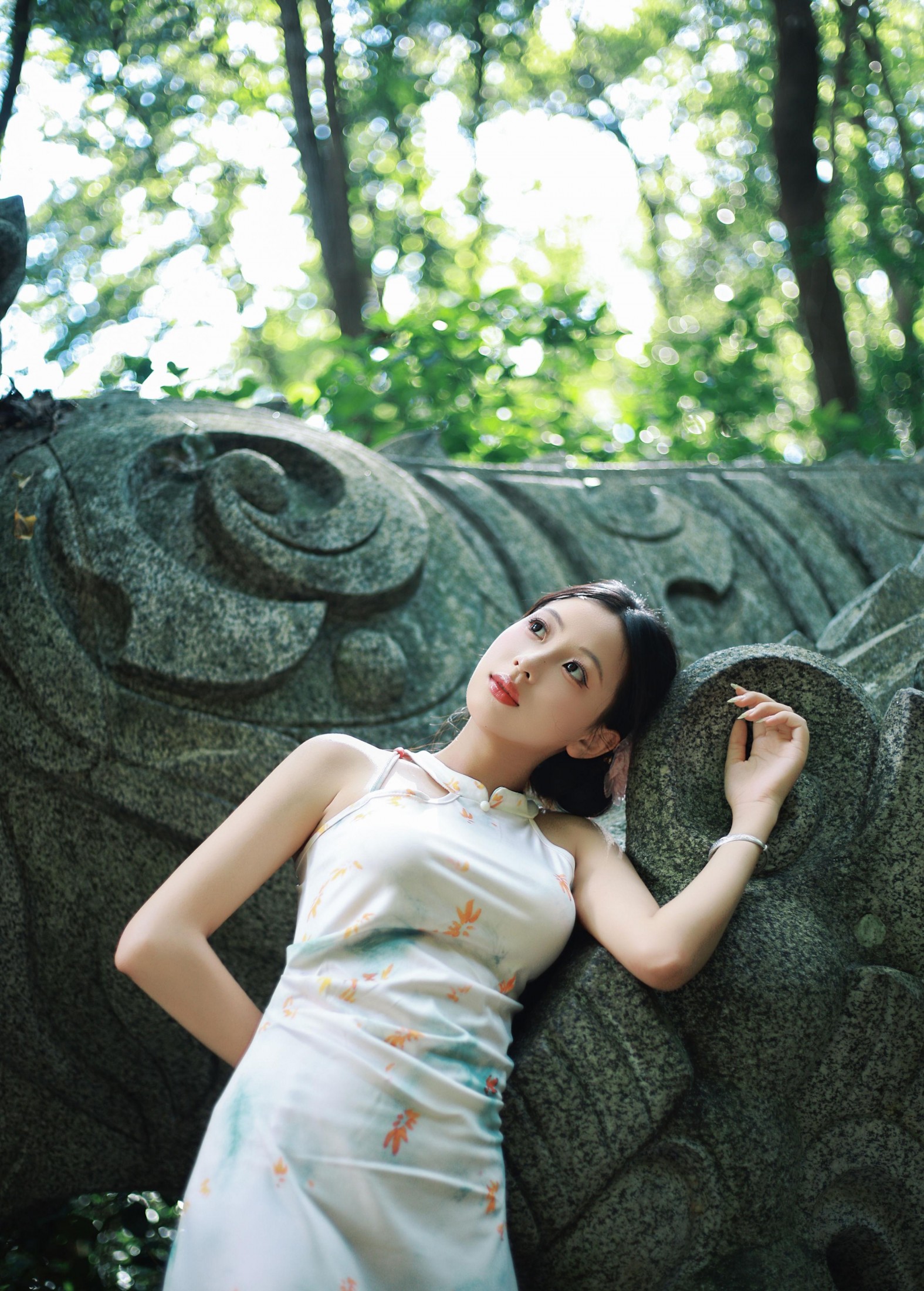 小u – 《虎跑旗袍》[84P] 插图2