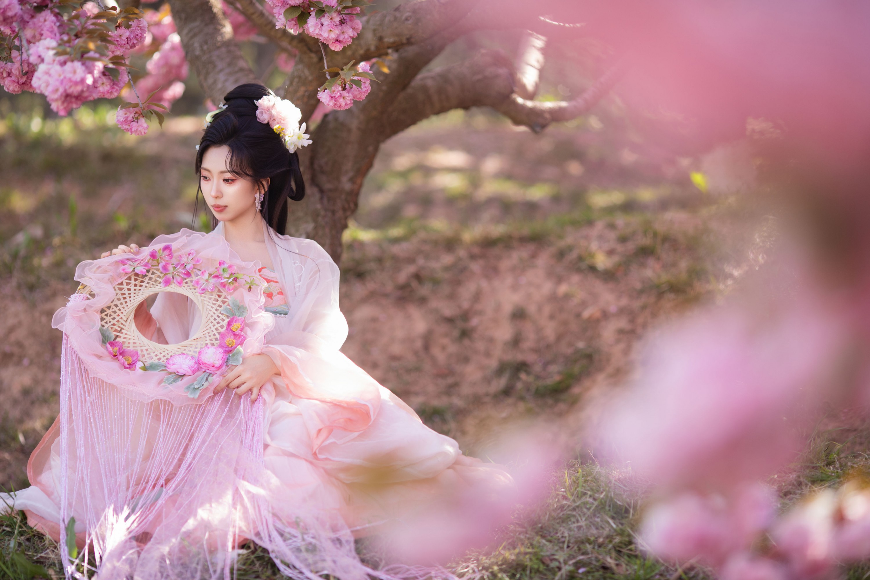 – 《樱园赋·国风少女与花共眠》[16P]