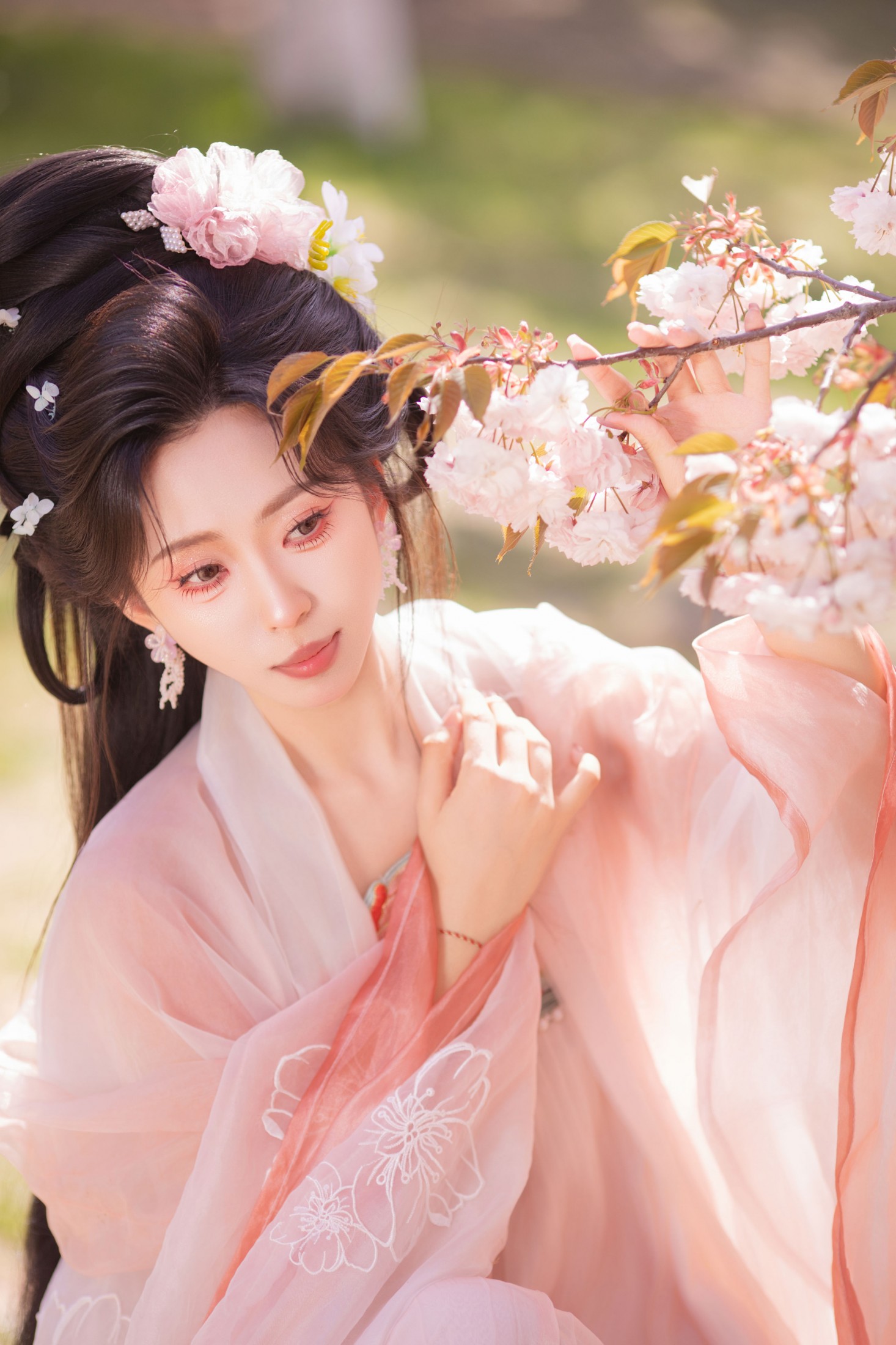 – 《樱园赋·国风少女与花共眠》[16P]