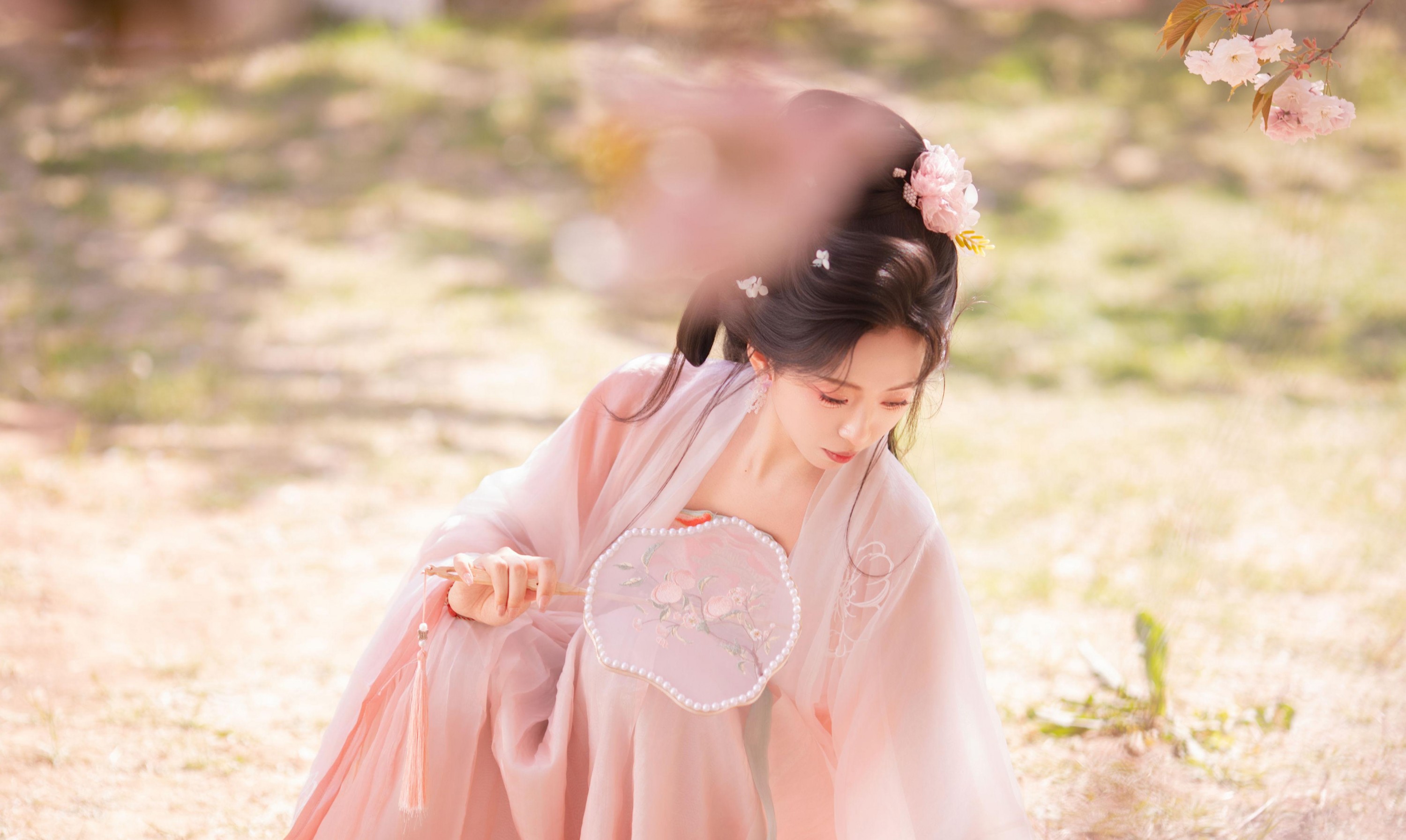 – 《樱园赋·国风少女与花共眠》[16P]