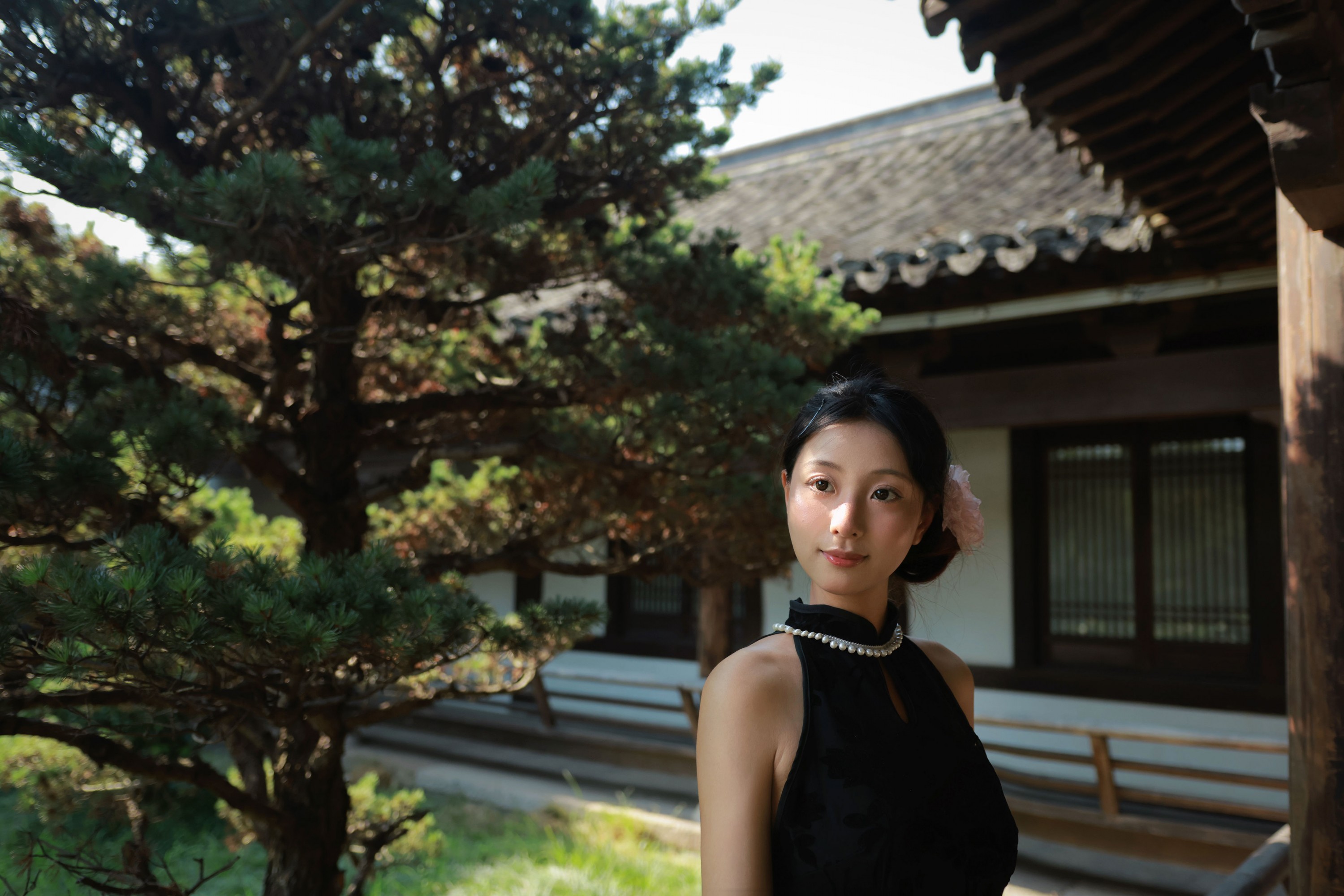 小u – 《黑色珍珠旗袍》[42P]