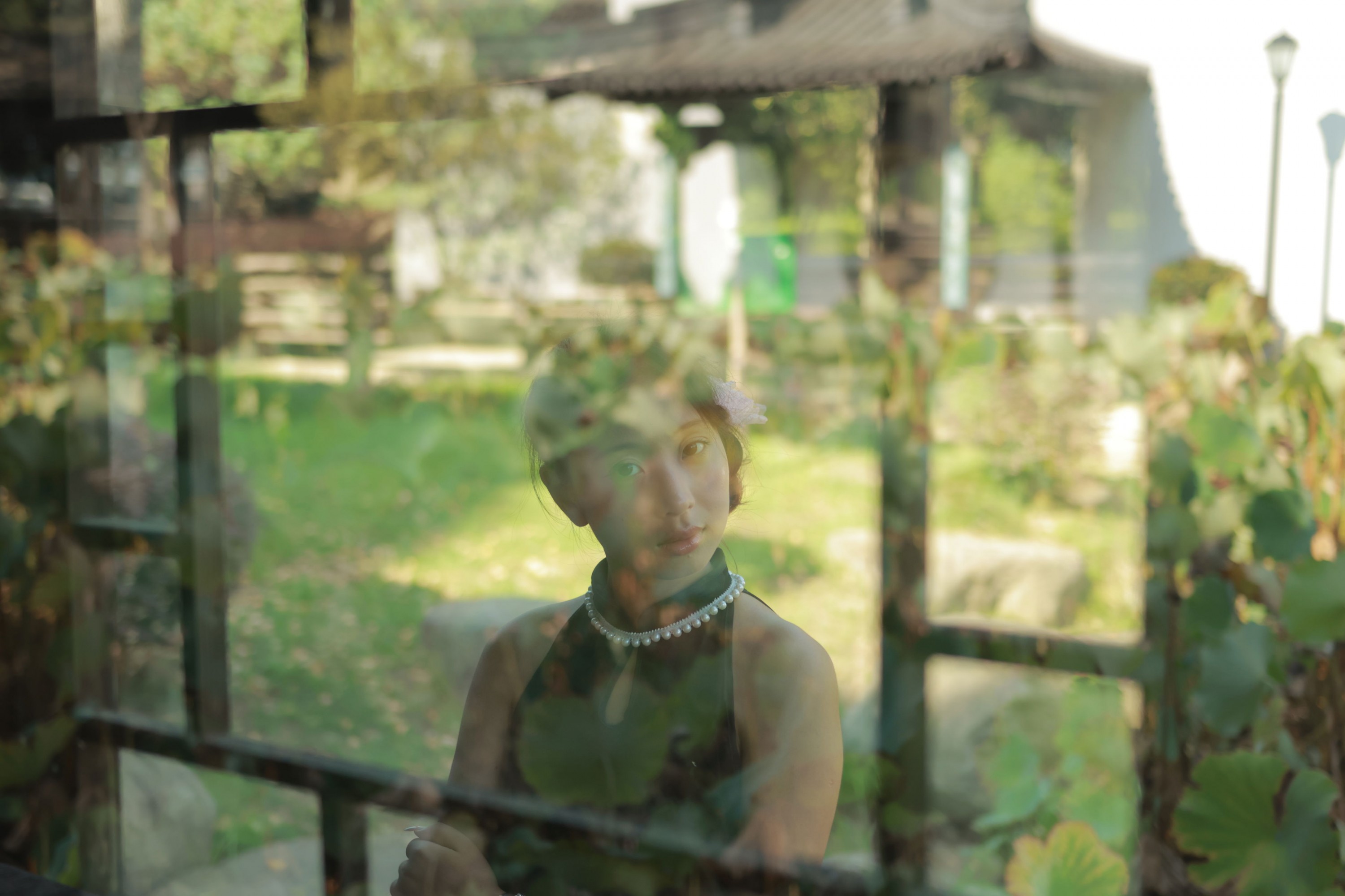 小u – 《黑色珍珠旗袍》[42P]