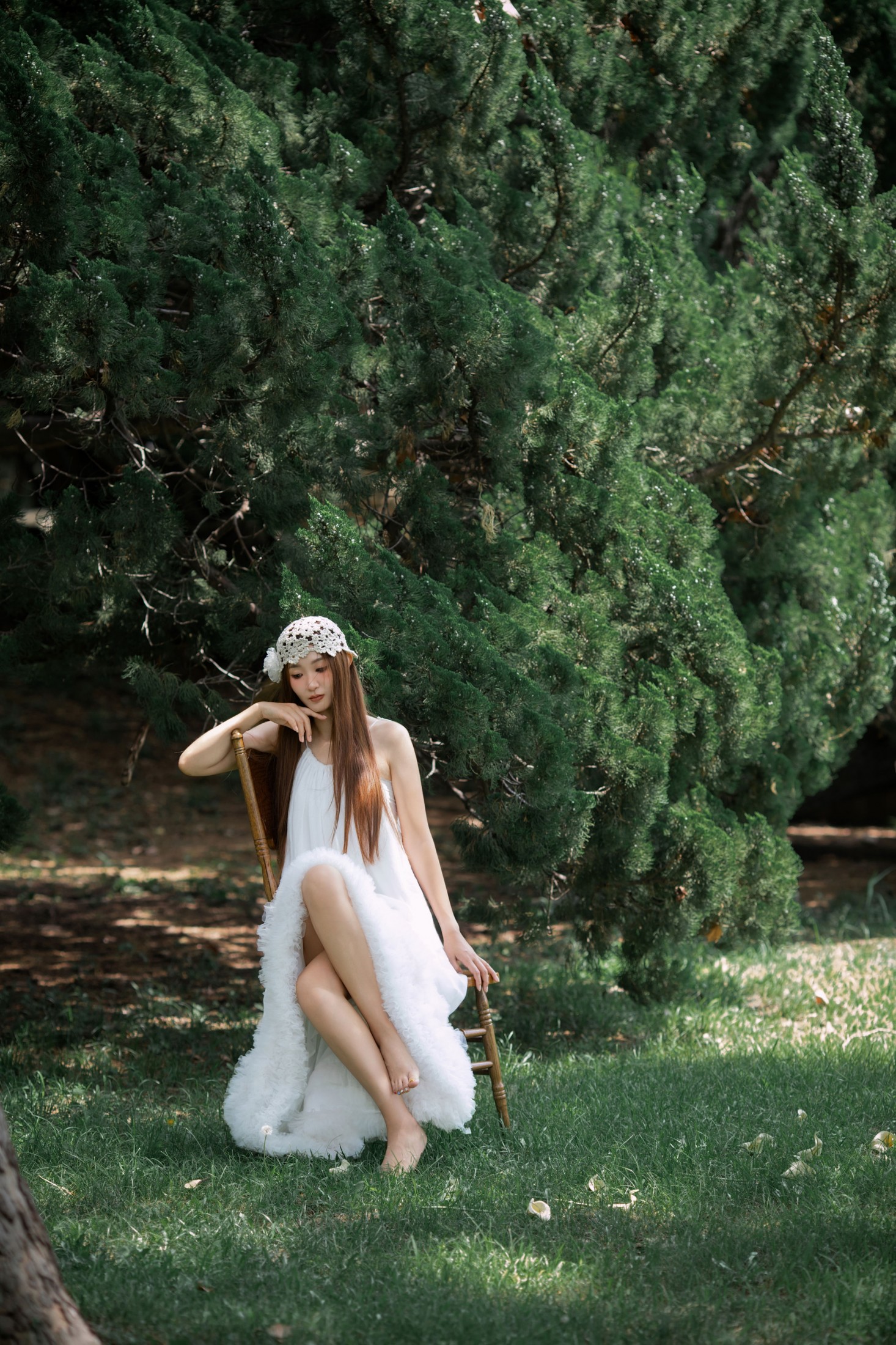 月亮 – 《绿野仙踪·白裙少女的自然絮语》[13P]