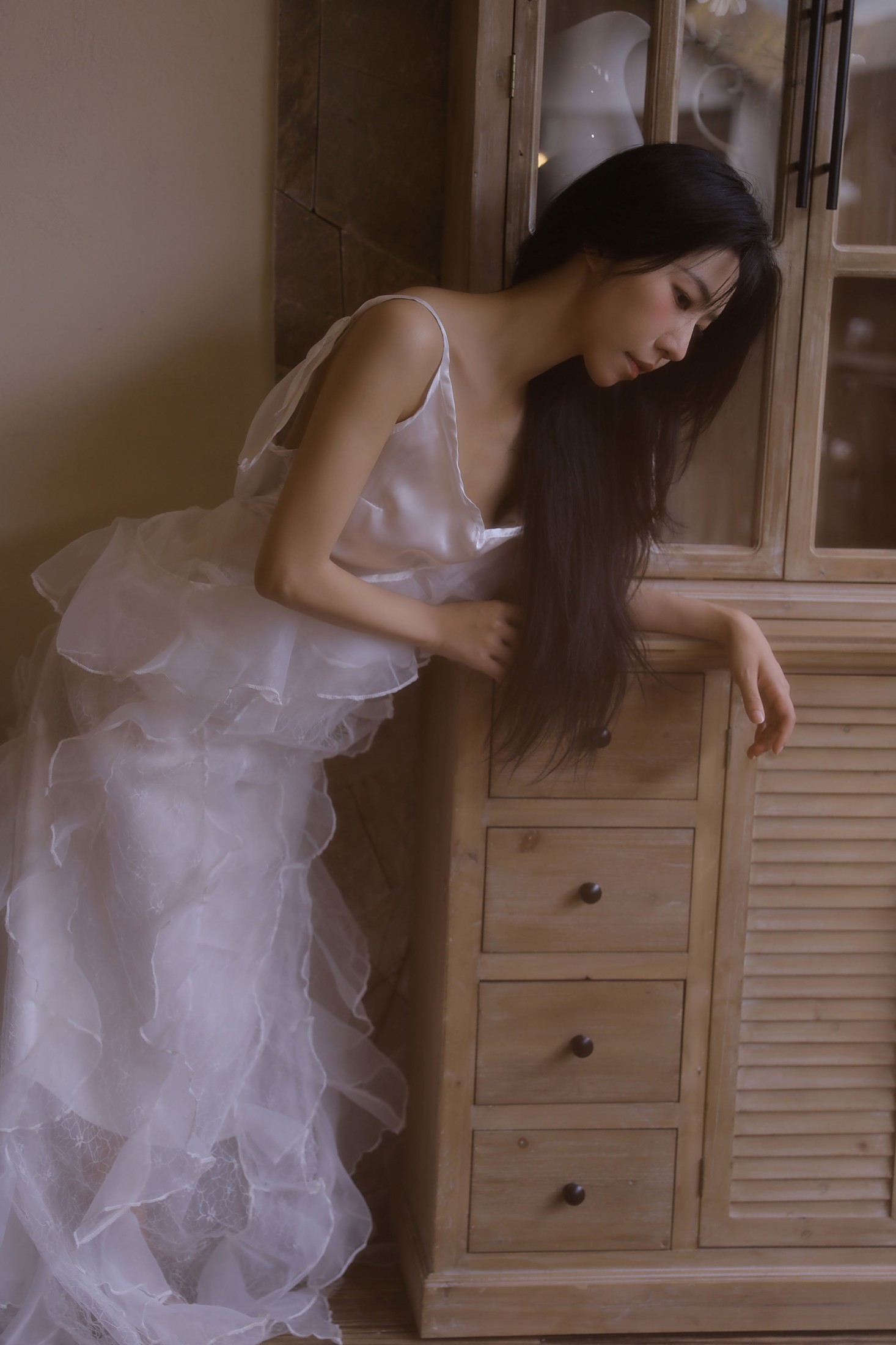 野生模特园子 – 《一抹素白》[10P] 插图5