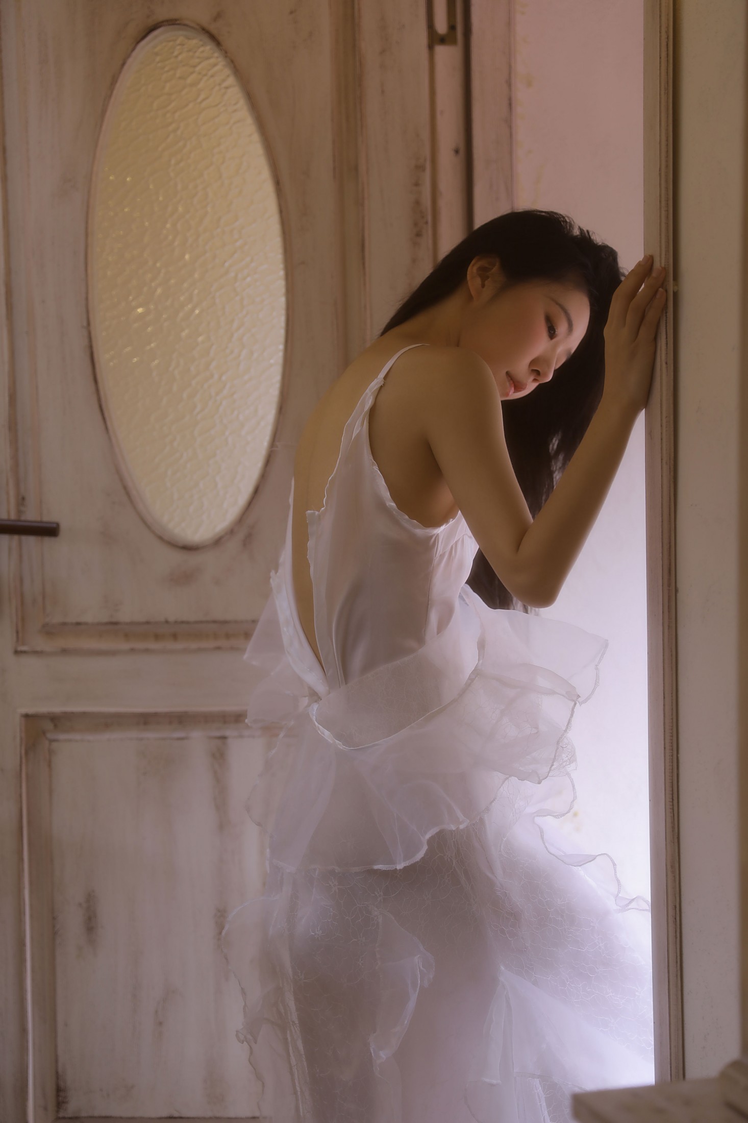 野生模特园子 – 《一抹素白》[10P] 插图4