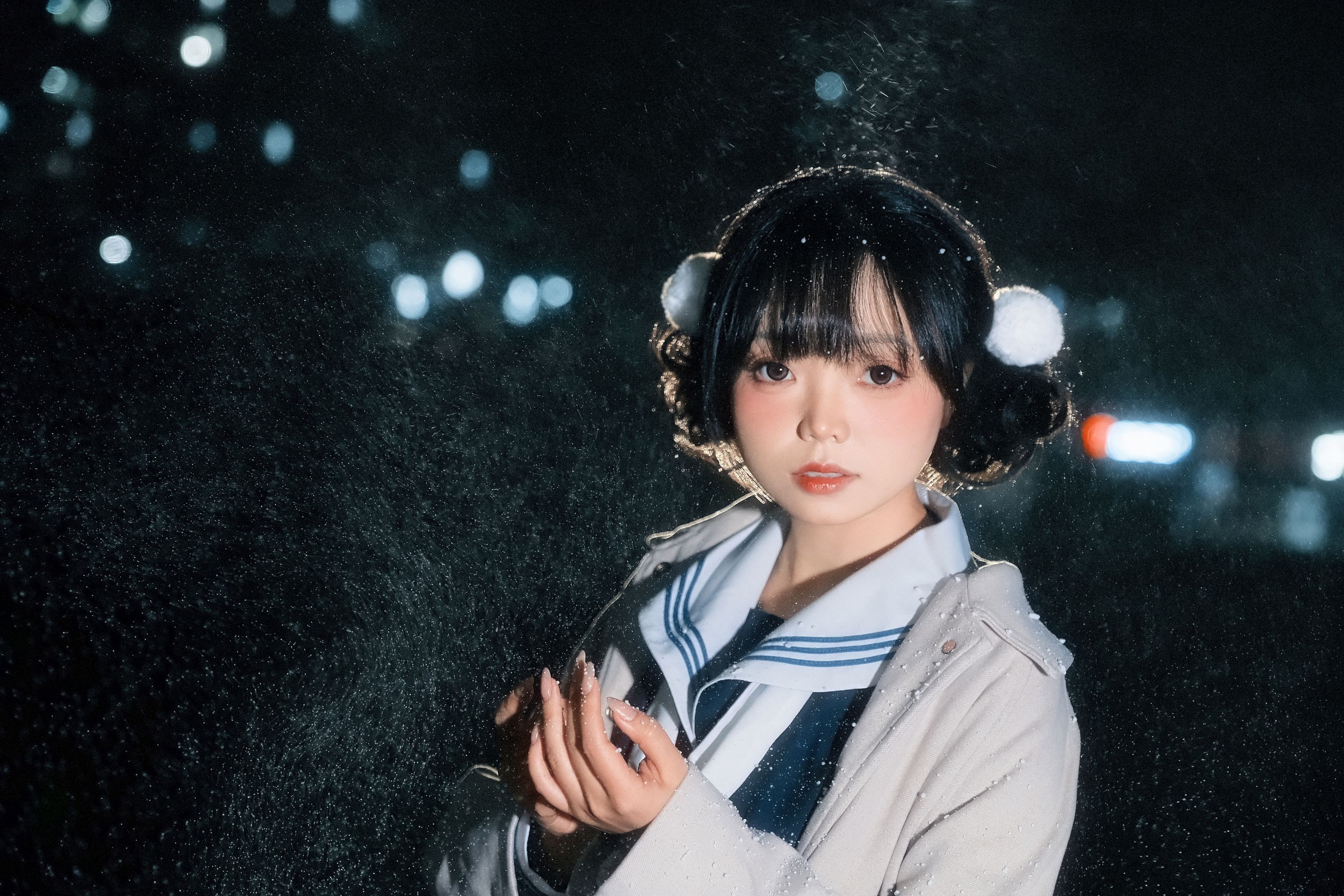 贝贝不睡觉 – 《下雪啦》[17P]