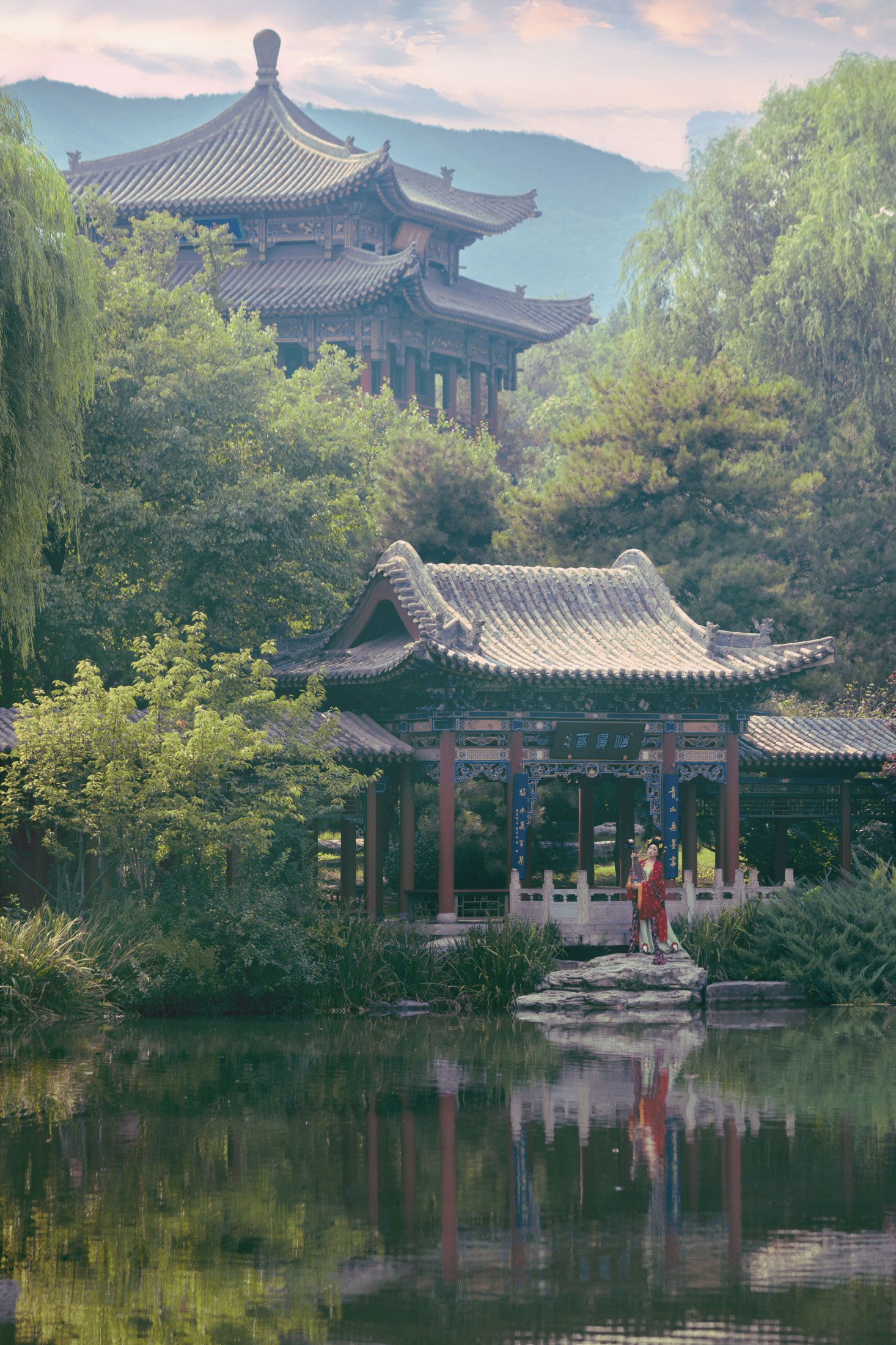 梦梦（我在山西当妆娘） – 《引路菩萨图复原·其二》[40P]