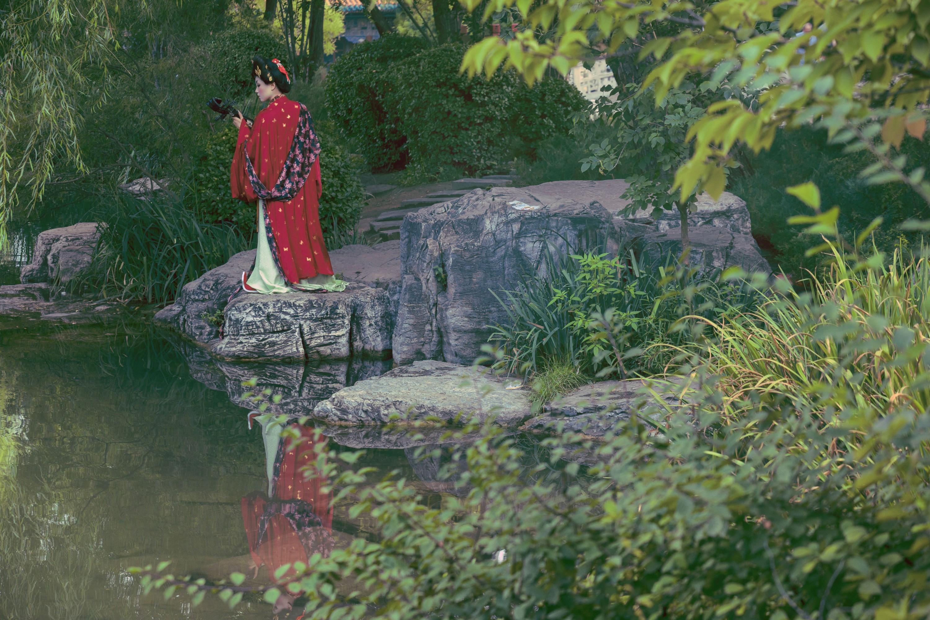 梦梦（我在山西当妆娘） – 《引路菩萨图复原·其二》[40P]