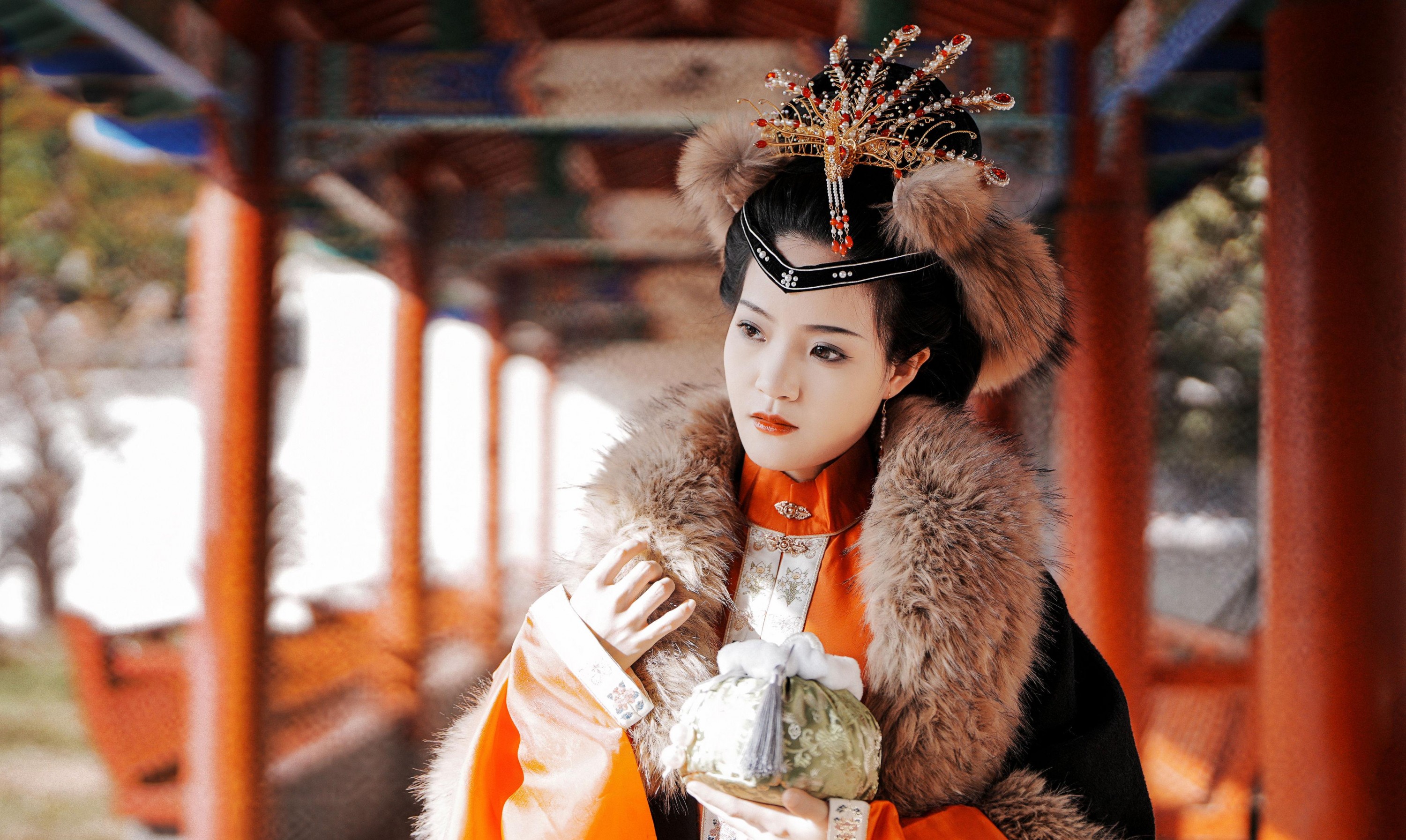 南栀nz – 《古风人像拍摄-南公园-南栀》[18P]