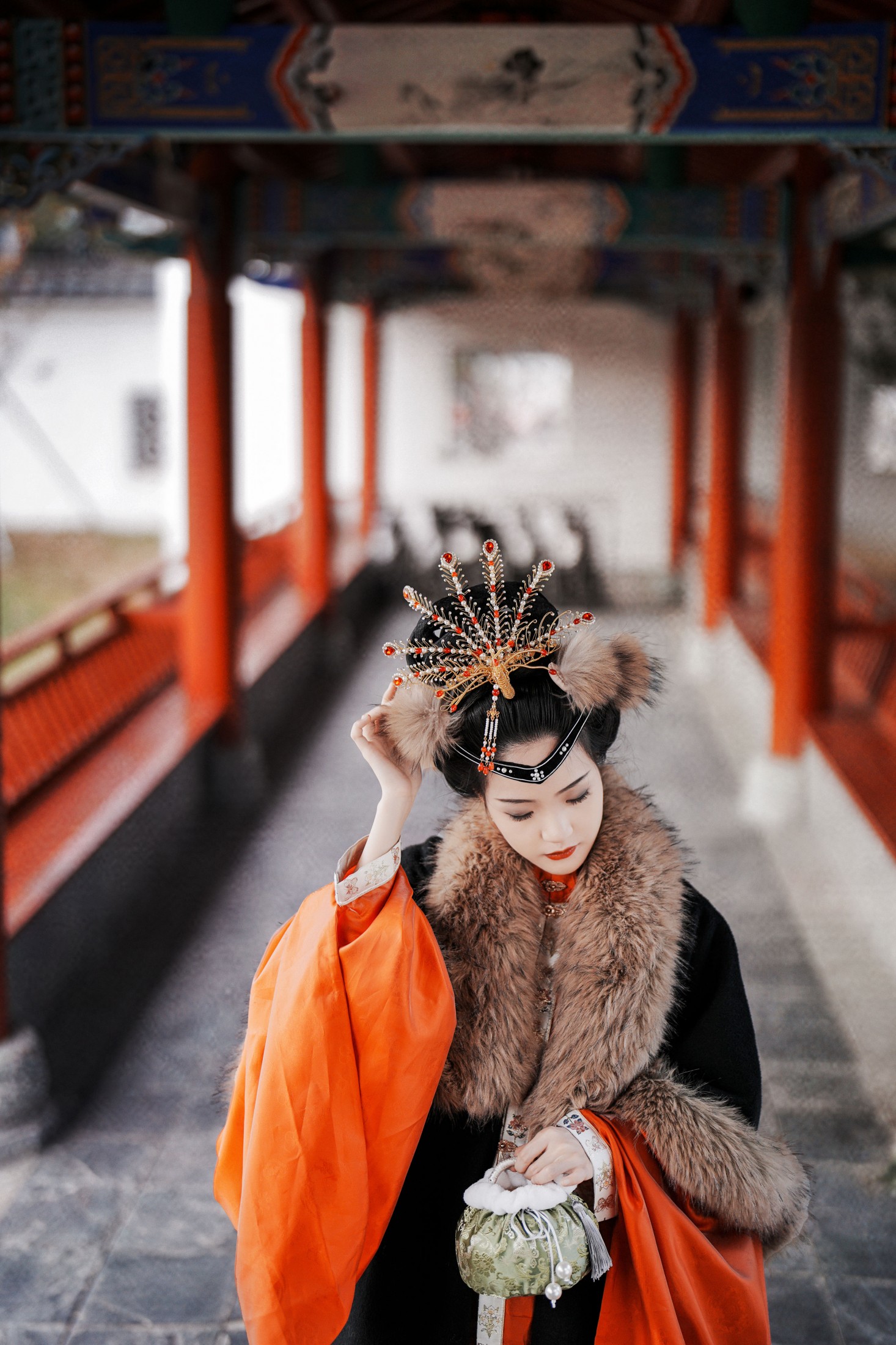 南栀nz – 《古风人像拍摄-南公园-南栀》[18P]