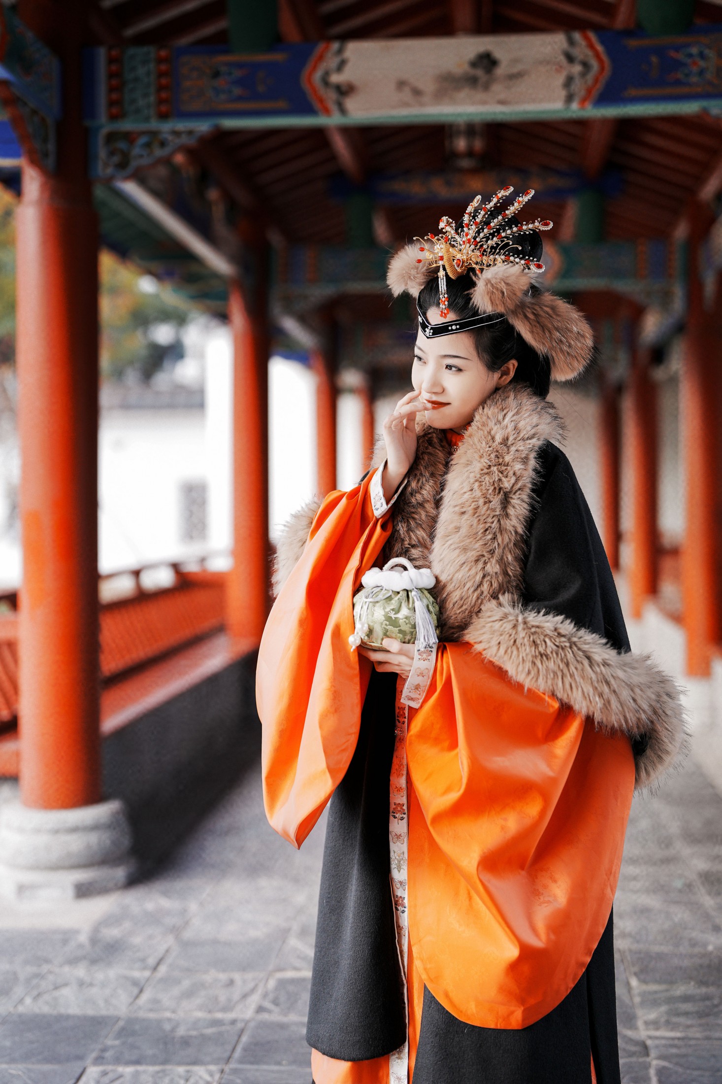 南栀nz – 《古风人像拍摄-南公园-南栀》[18P]