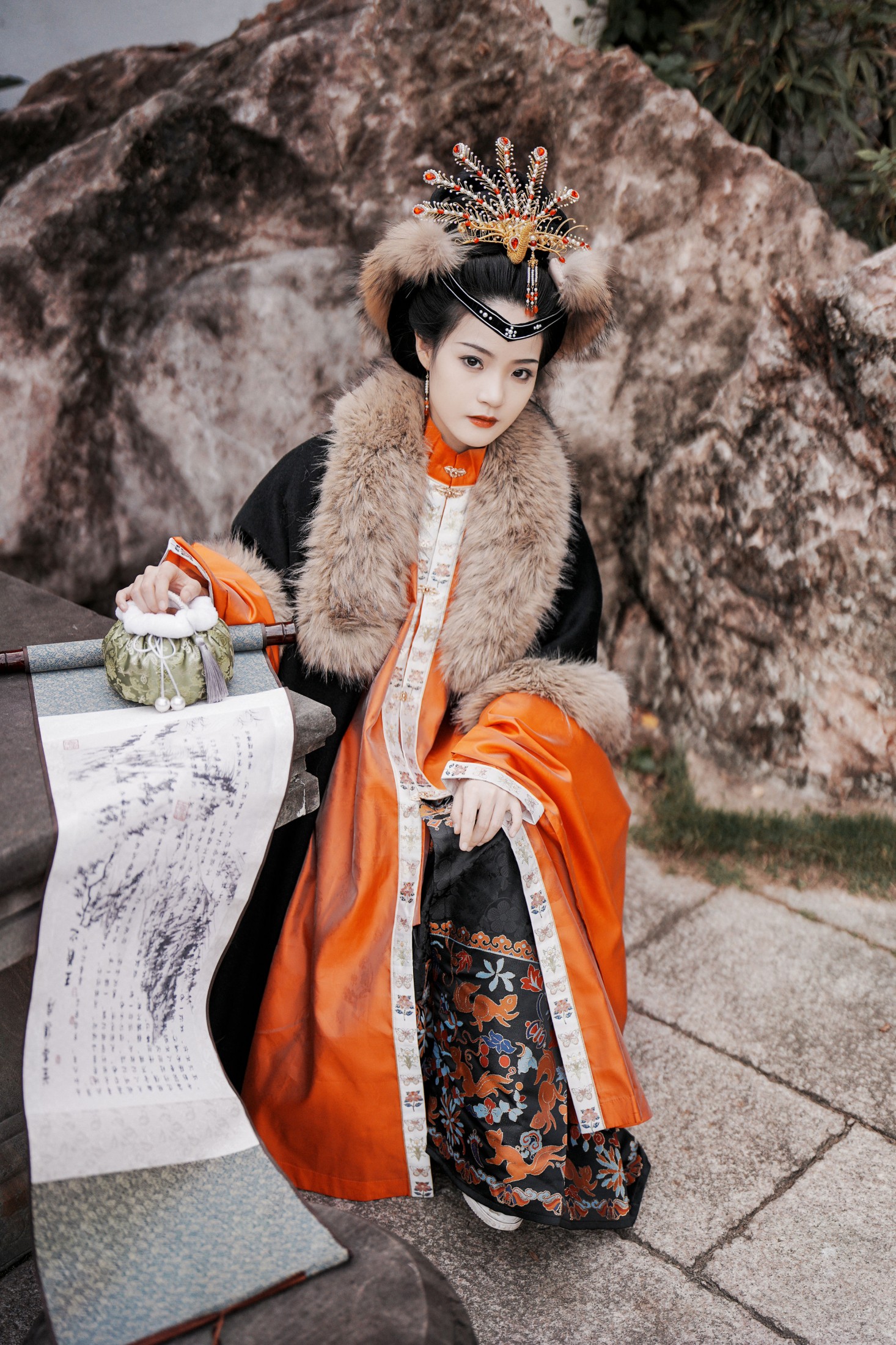 南栀nz – 《古风人像拍摄-南公园-南栀》[18P]