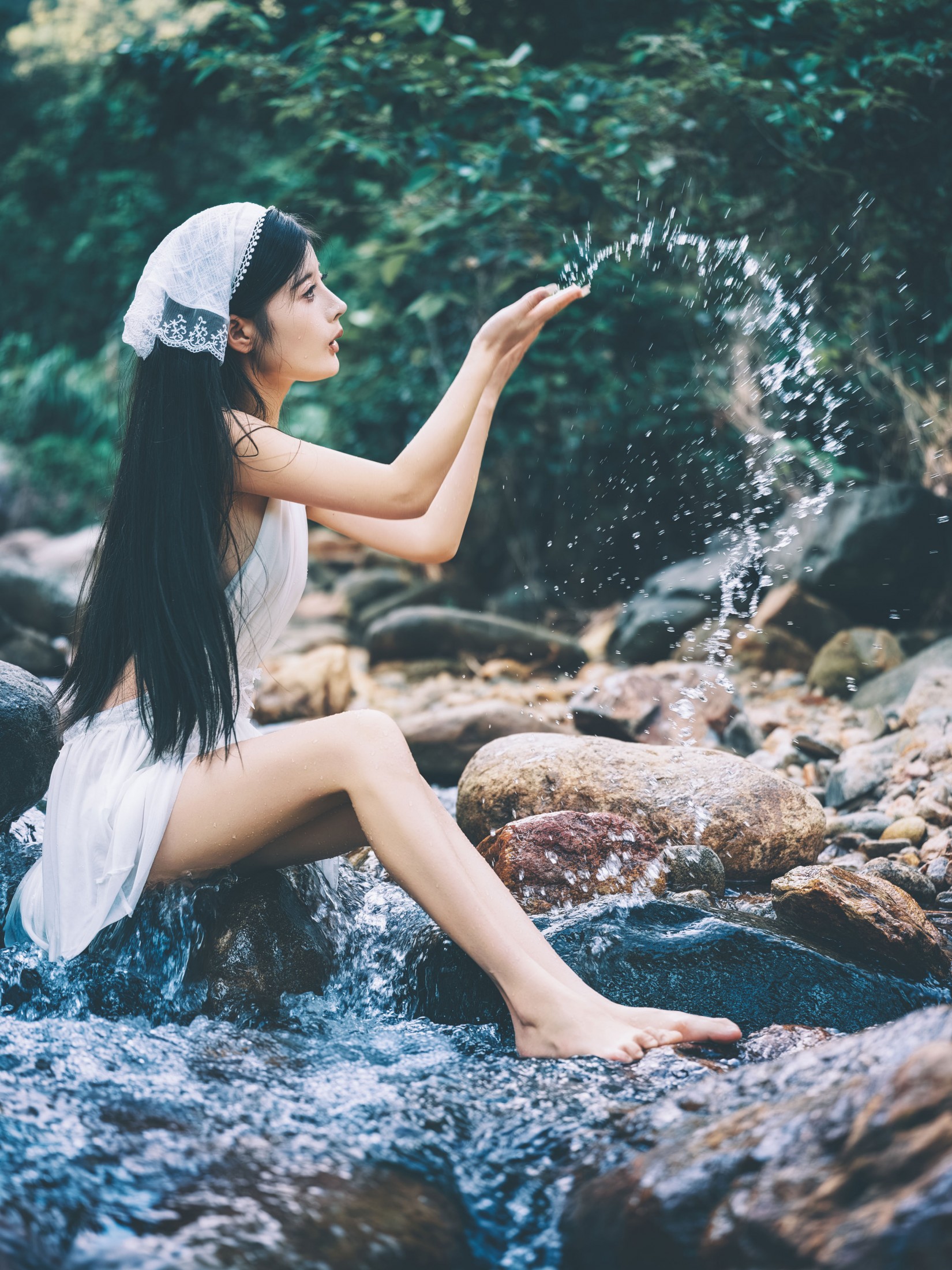 由美 – 《夏日溪水》[15P]