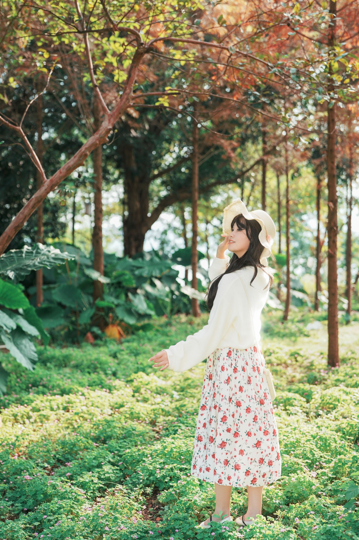 泱泱泱呀 – 《日系人像拍摄-乌龙江湿地公园-泱泱》[17P]