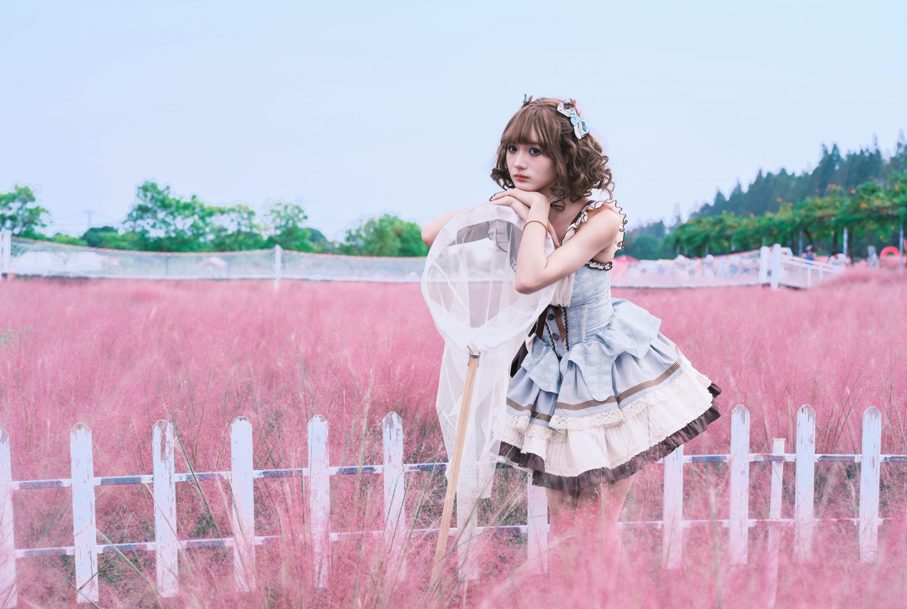 兔子Zzz不吃胡萝卜 – 《洛装的秋日粉黛游园》[41P]