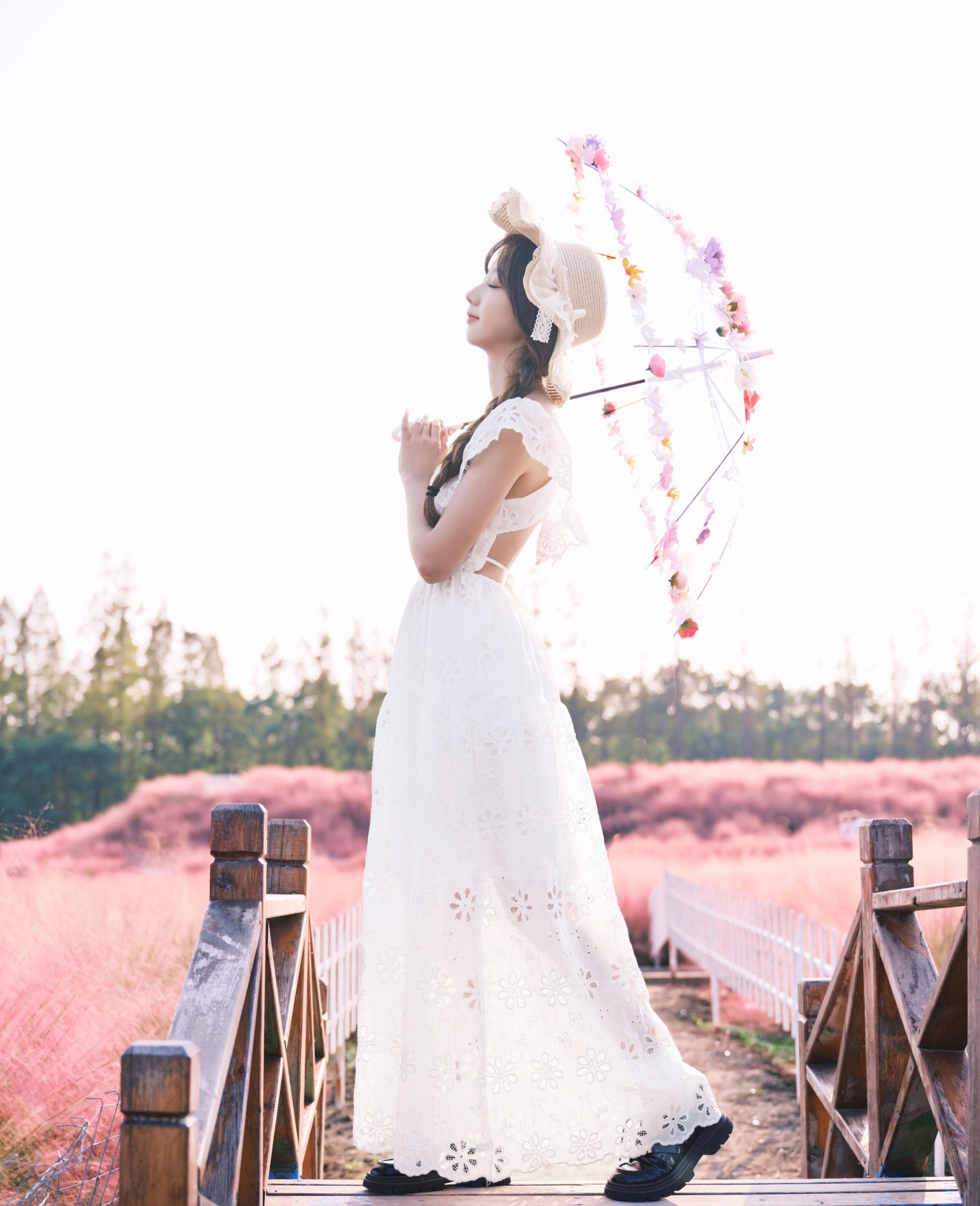 醒醒 – 《粉黛公园白裙娘》[31P]