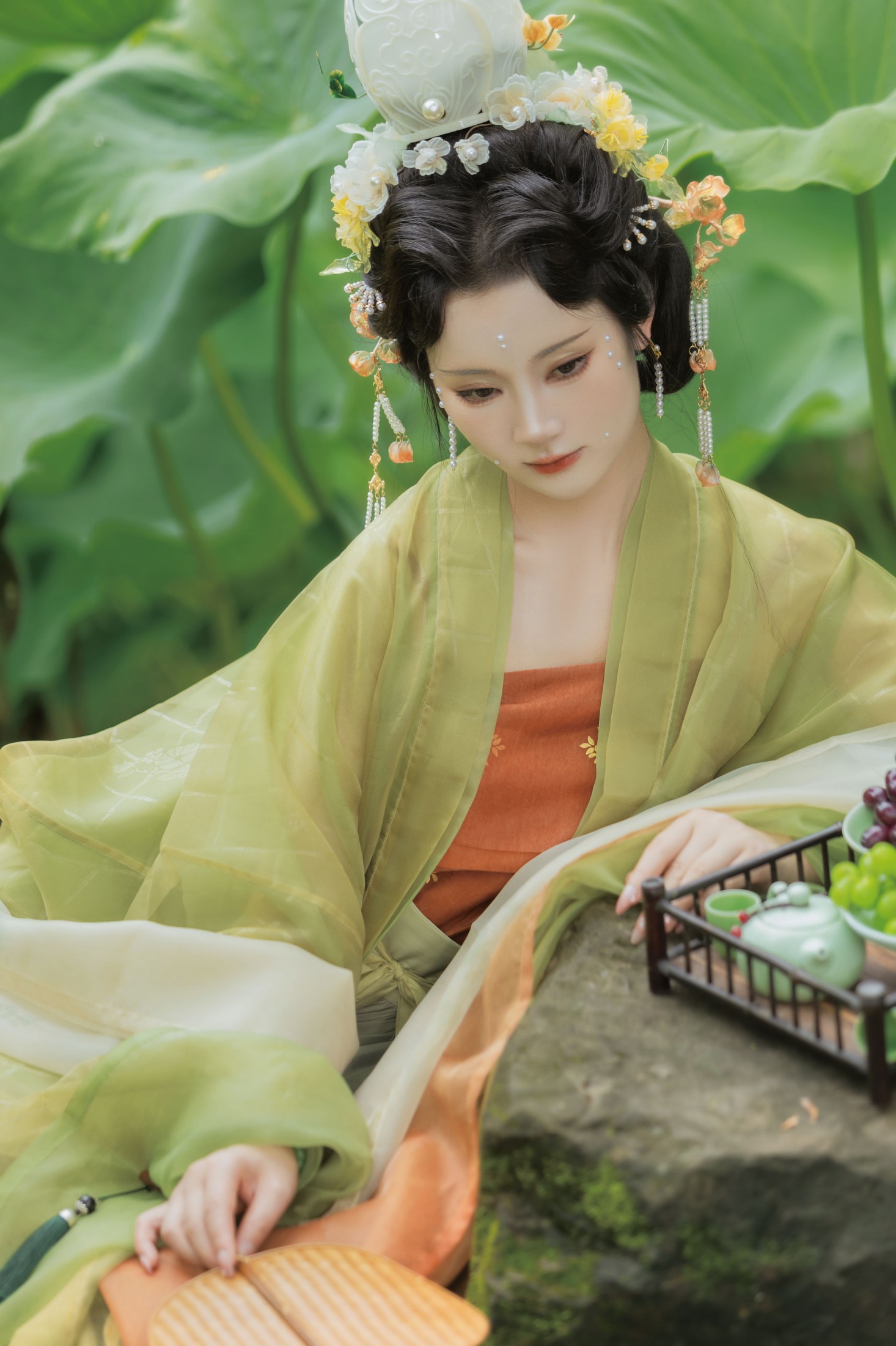 不听山 – 《宋 • 夏日荷》[9P]