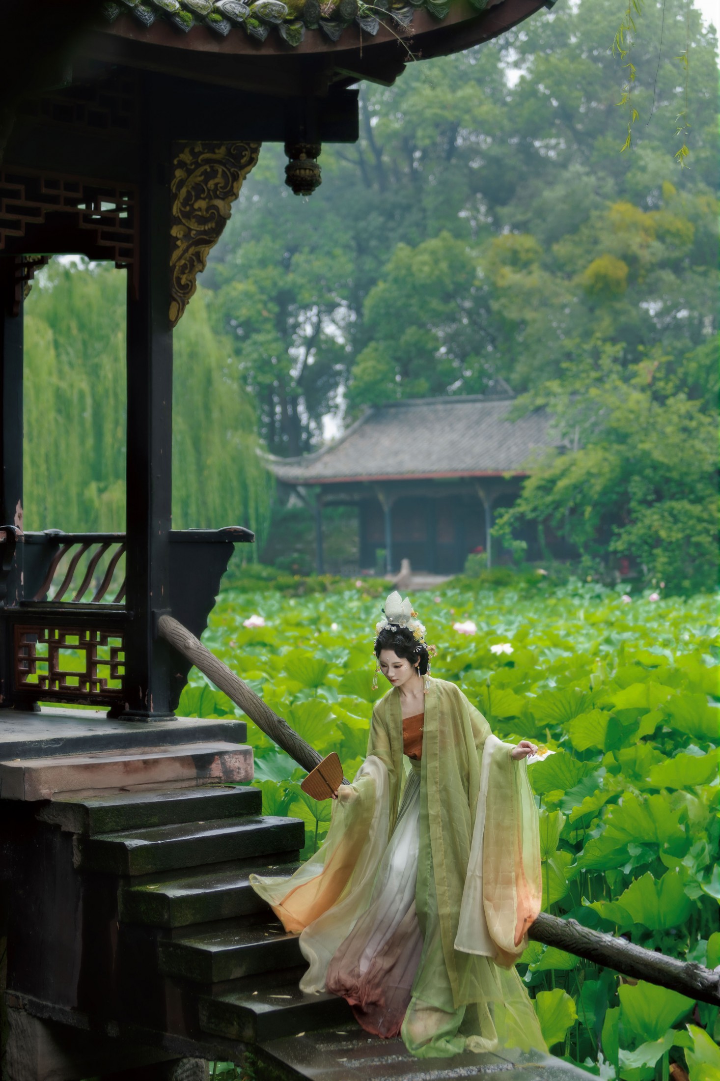 不听山 – 《宋 • 夏日荷》[9P]